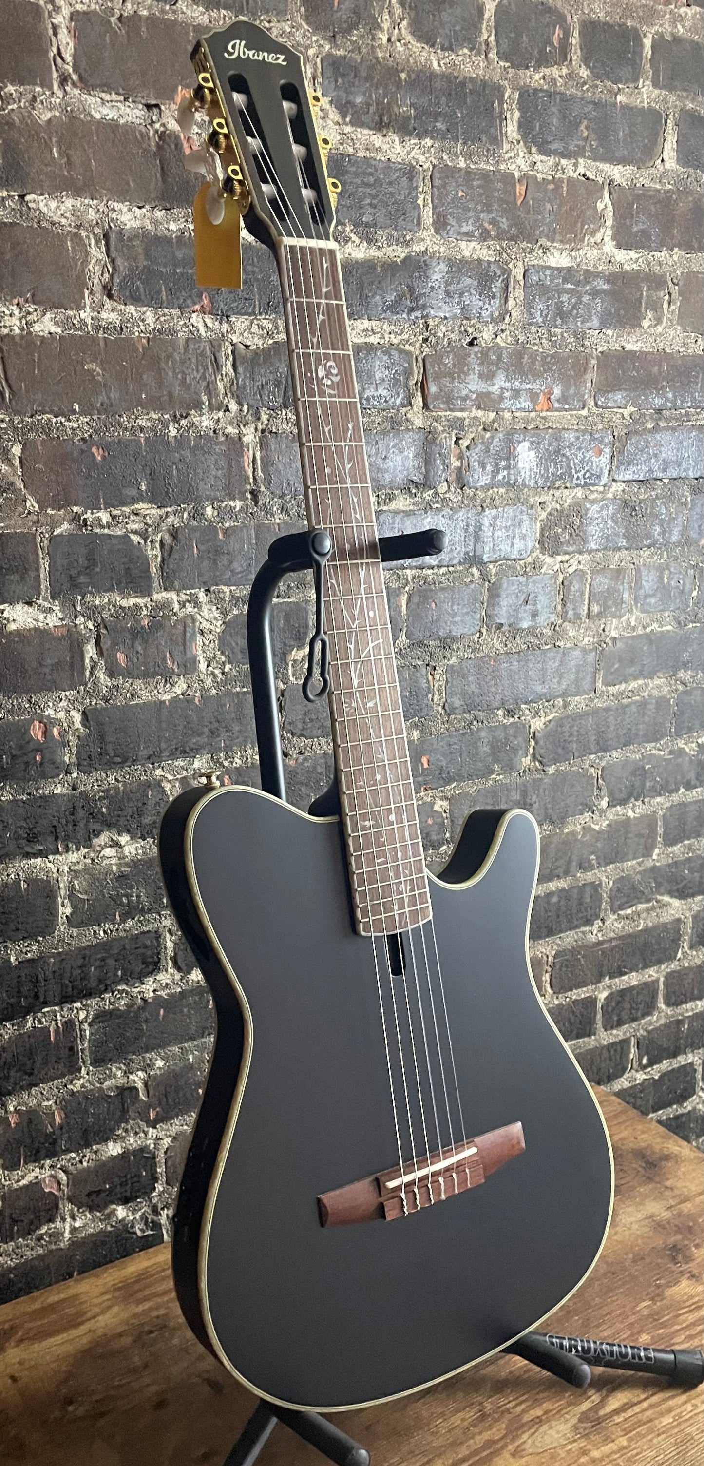 Ibanez TOD10N Tim Henson Signature Nylon Acoustic-electric Guitar - Black