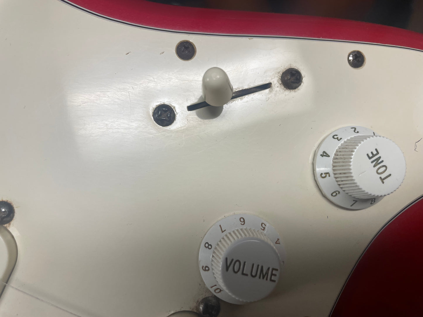 1989 Fender Strat Plus-Red (USED)