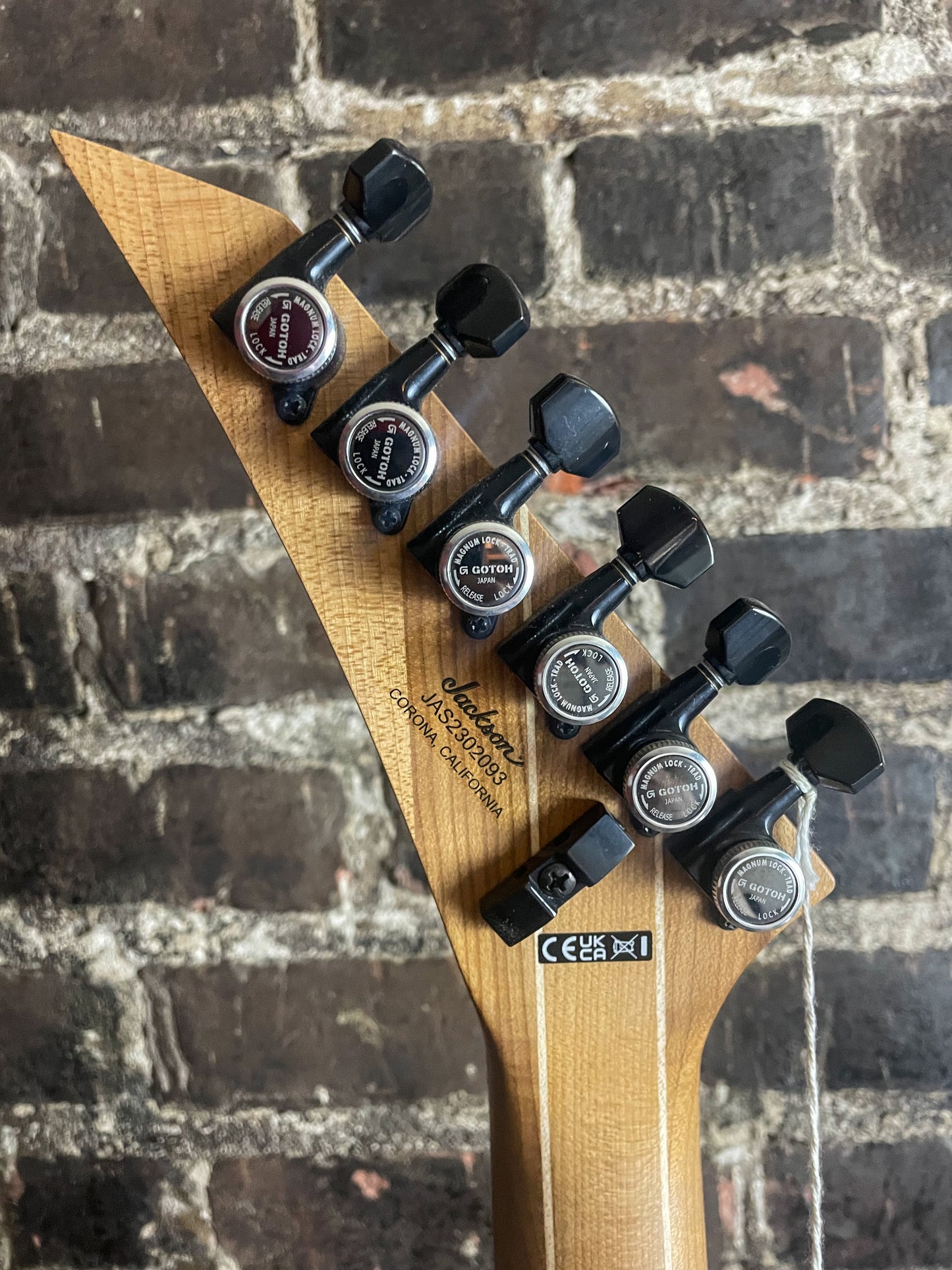 Jackson American Series Virtuoso Electric Guitar - Satin Black