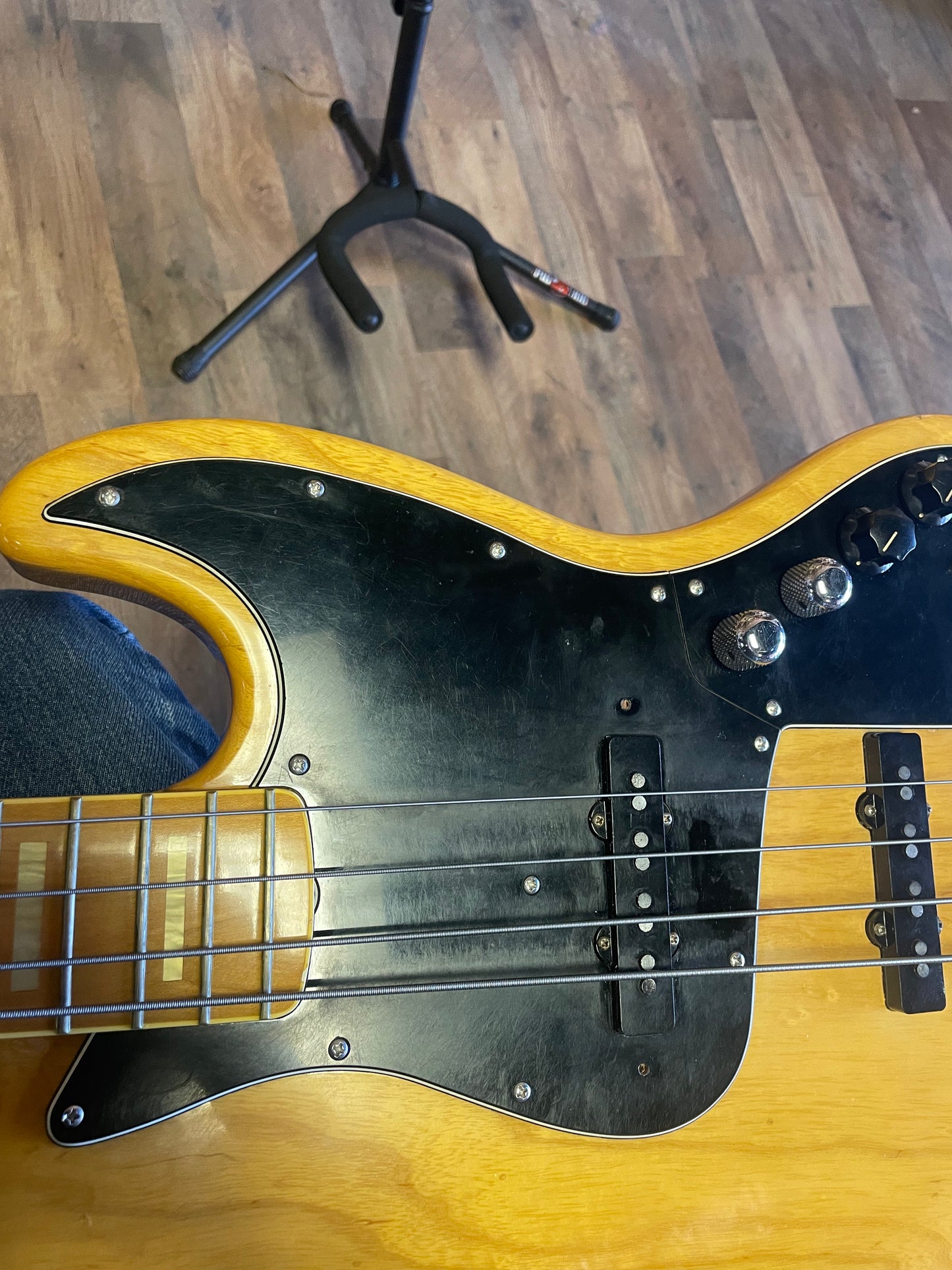 1990’s Fender Marcus Miller  Signature Jazz Bass - Natural (USED)