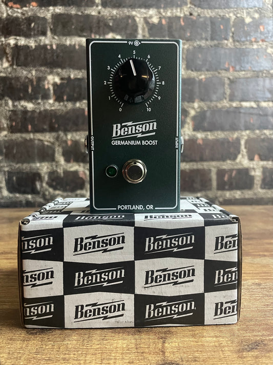 Benson Amps Germanium Boost Effects Pedal