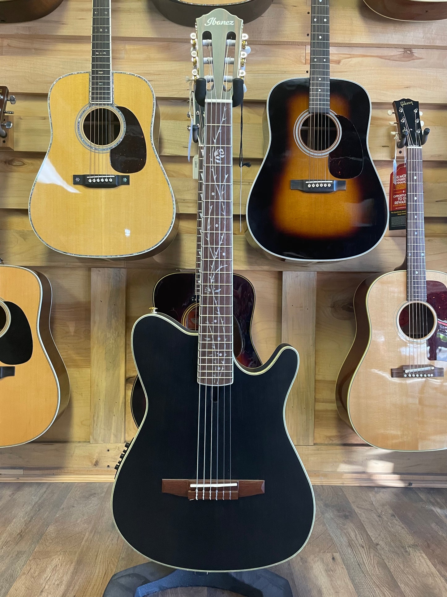 Ibanez TOD10N Tim Henson Signature Nylon Acoustic-electric Guitar - Black (NEW)
