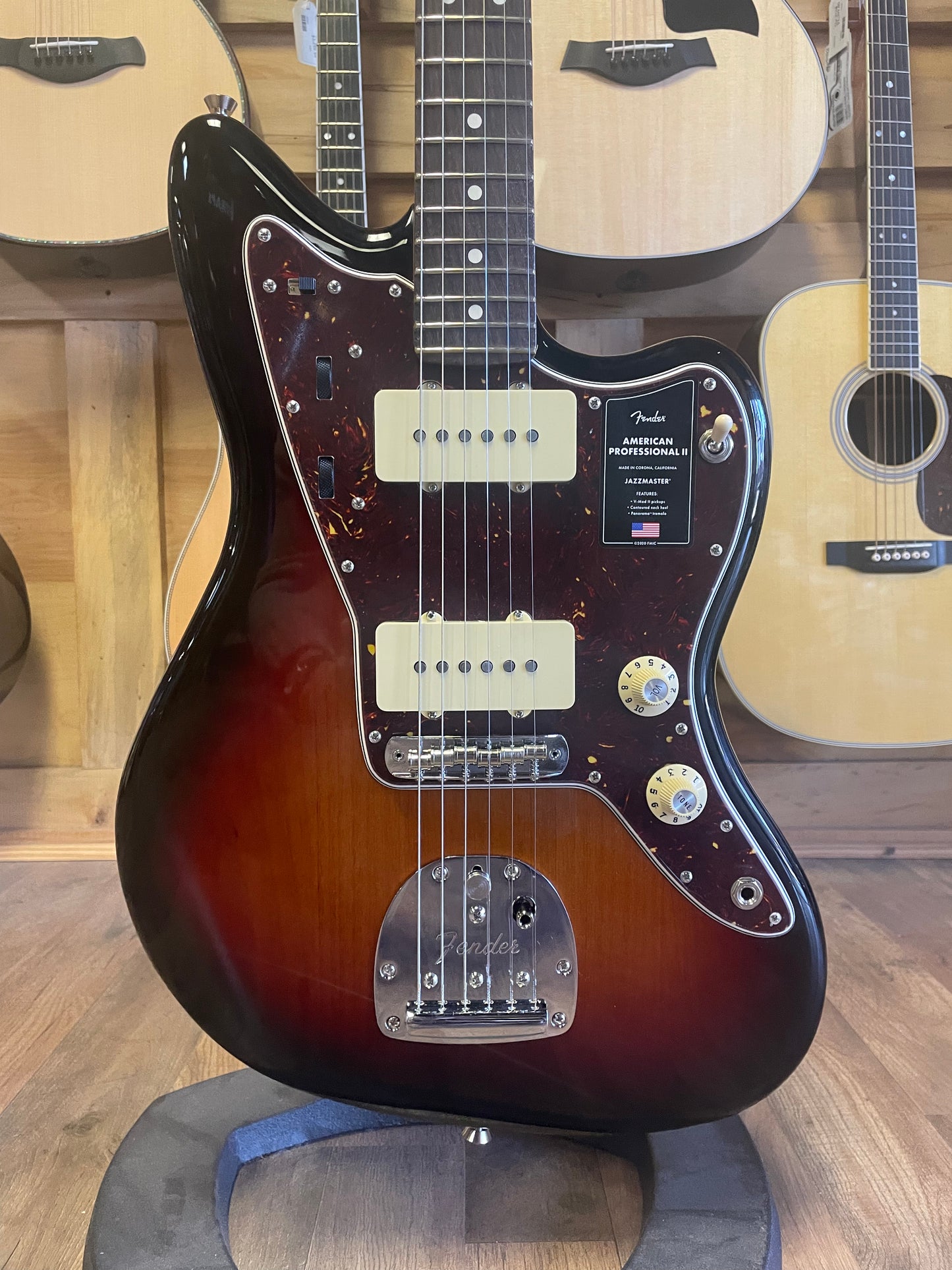 Fender American Professional II Jazzmaster - 3-color Sunburst with Rosewood Fingerboard