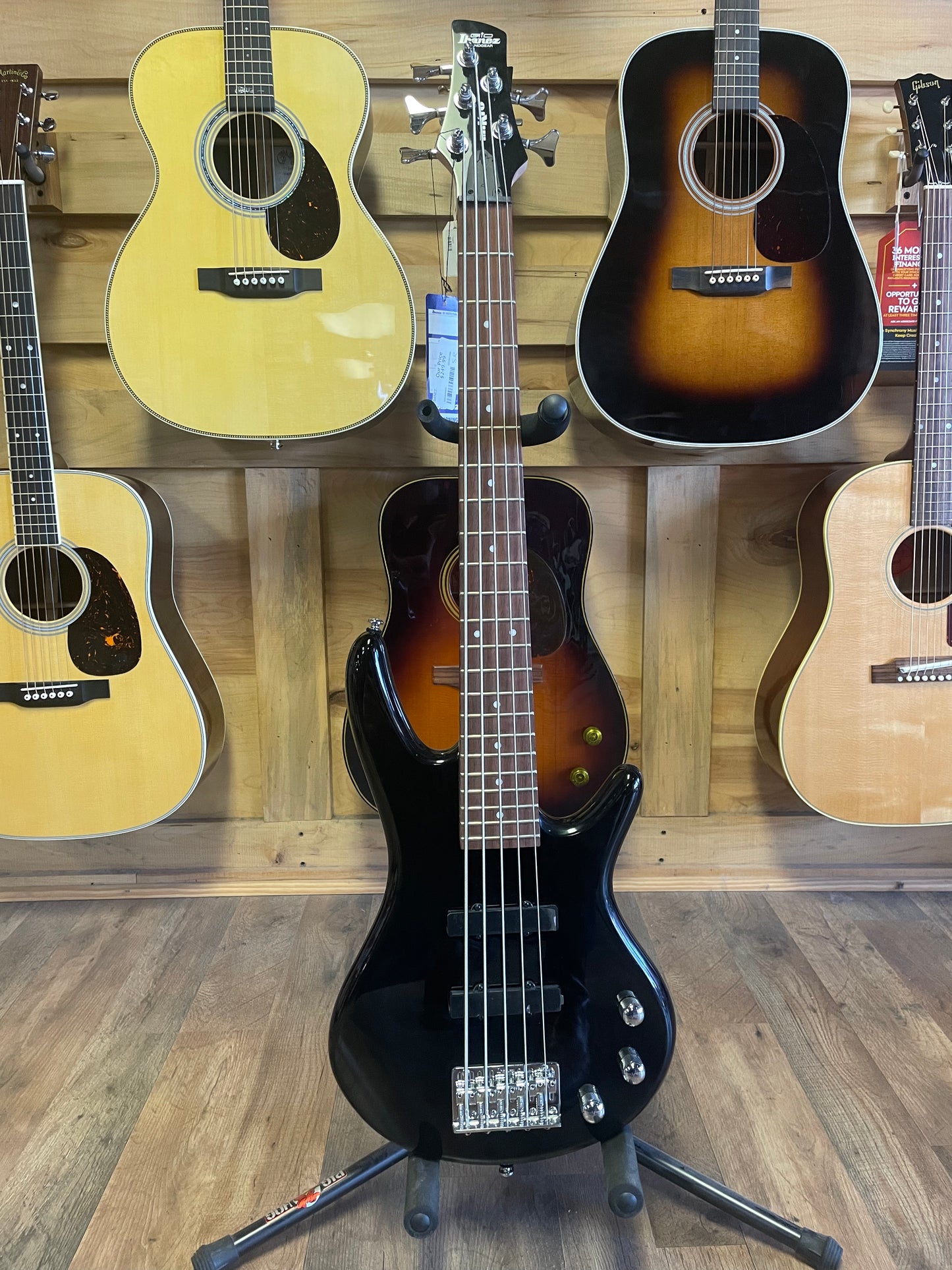 Ibanez miKro GSRM25 5-string Bass Guitar - Black