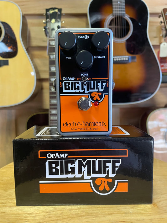 Electro-Harmonix Op-amp Big Muff Pi Fuzz Pedal (NEW)