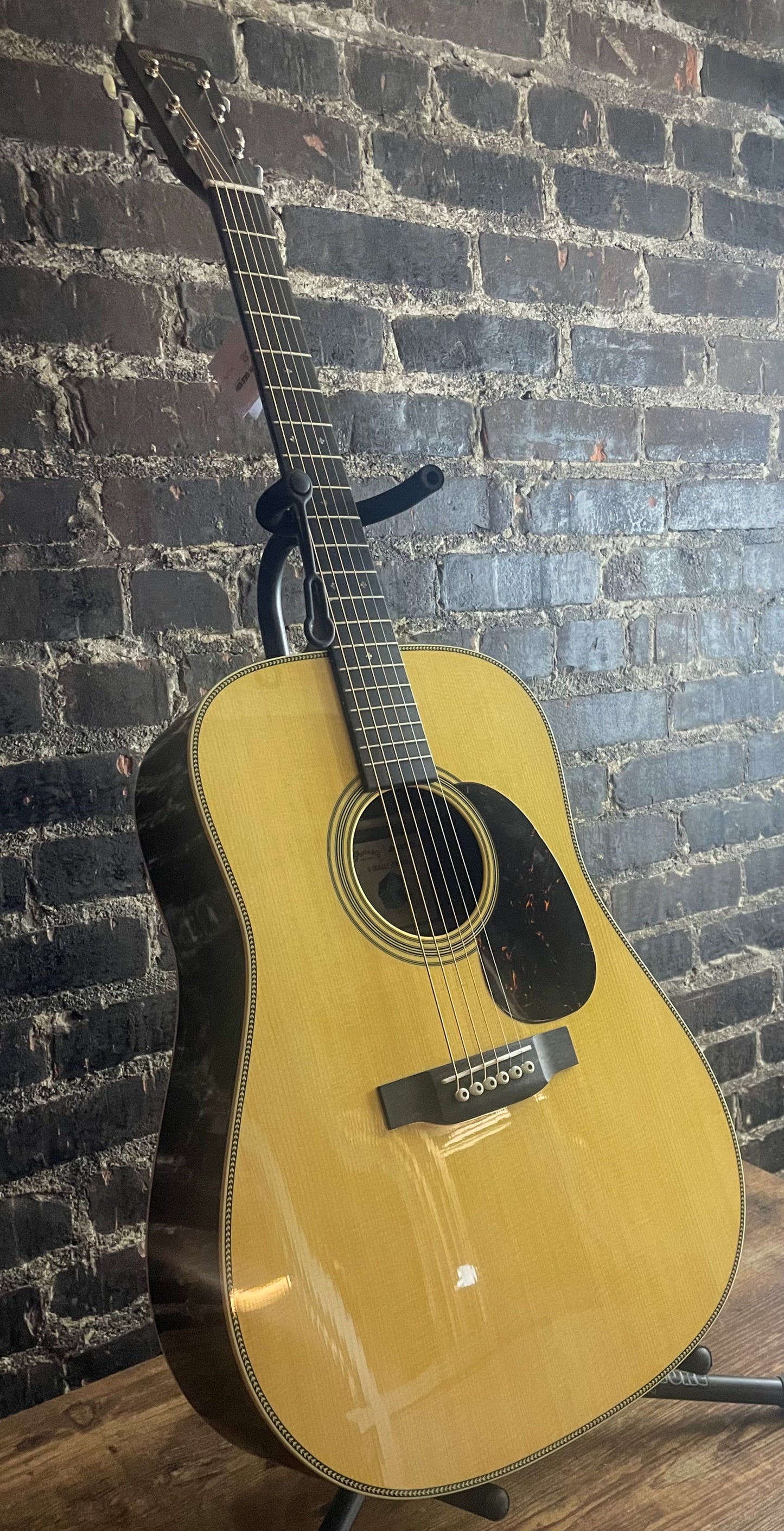 Martin D-28 Billy Strings Acoustic Guitar - Natural with Antique Toner