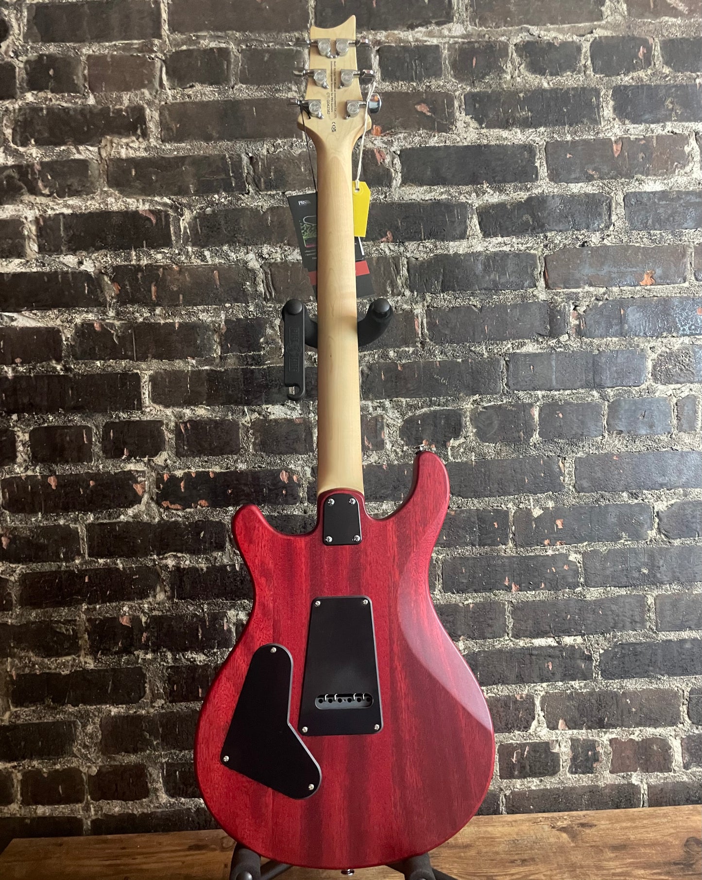 PRS SE CE 24 Standard Satin Electric Guitar- Vintage Cherry Satin