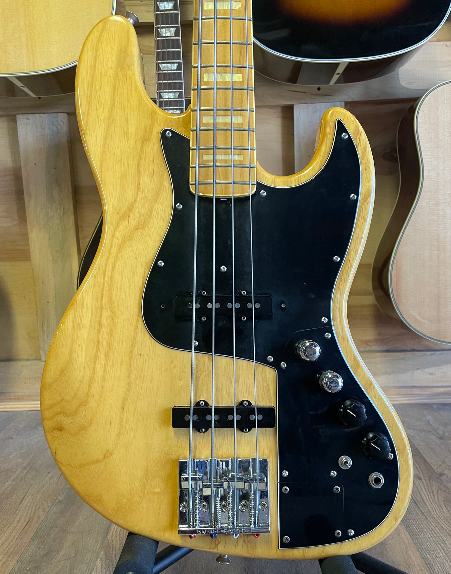 1990’s Fender Marcus Miller  Signature Jazz Bass - Natural (USED)