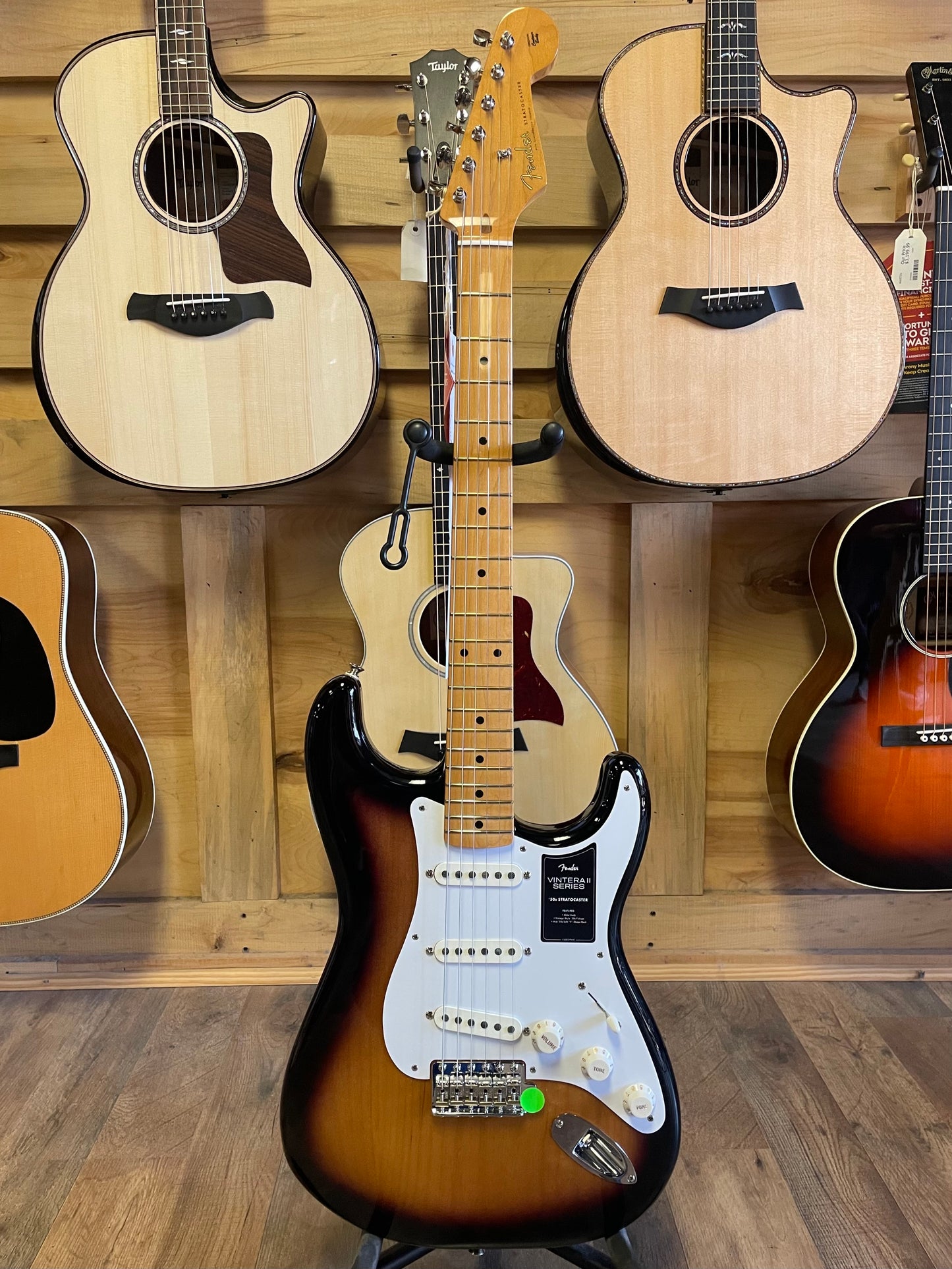 Fender Vintera II '50s Stratocaster - 2-color Sunburst with Maple Fingerboard (NEW)