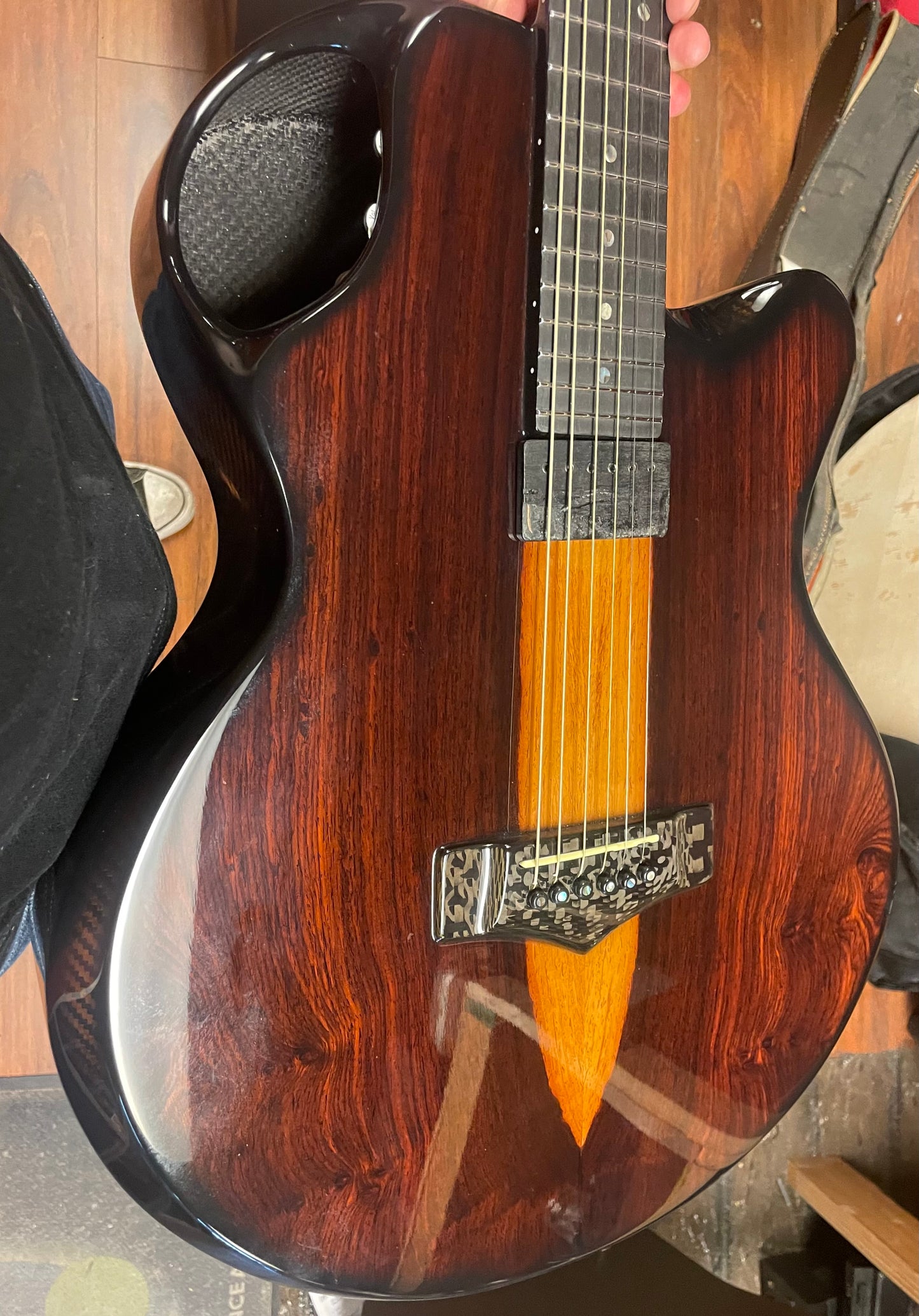 Emerald Guitars X-30 Carbon Fiber Acoustic-Electric (USED)