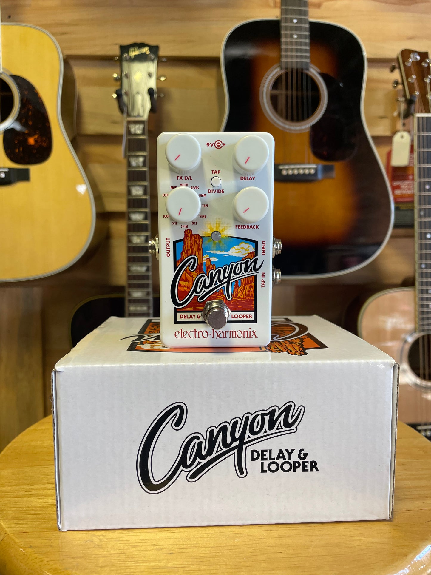 Electro-Harmonix Canyon Delay and Looper Pedal (NEW)