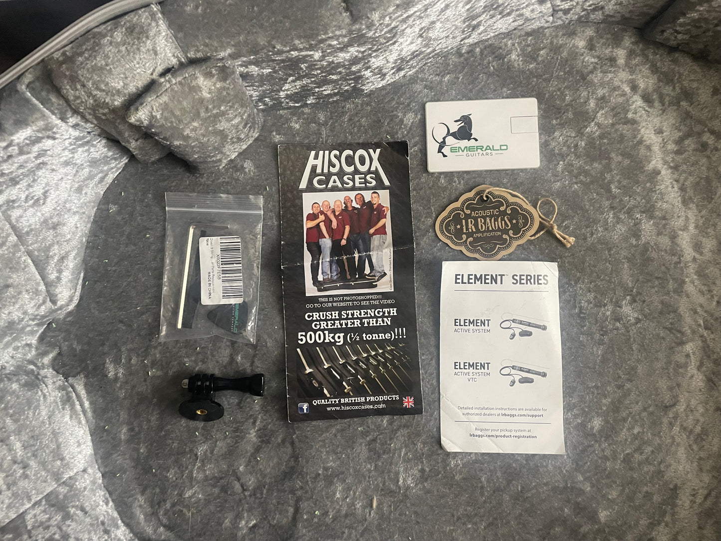 Emerald Guitars X-30 Carbon Fiber Acoustic-Electric (USED)