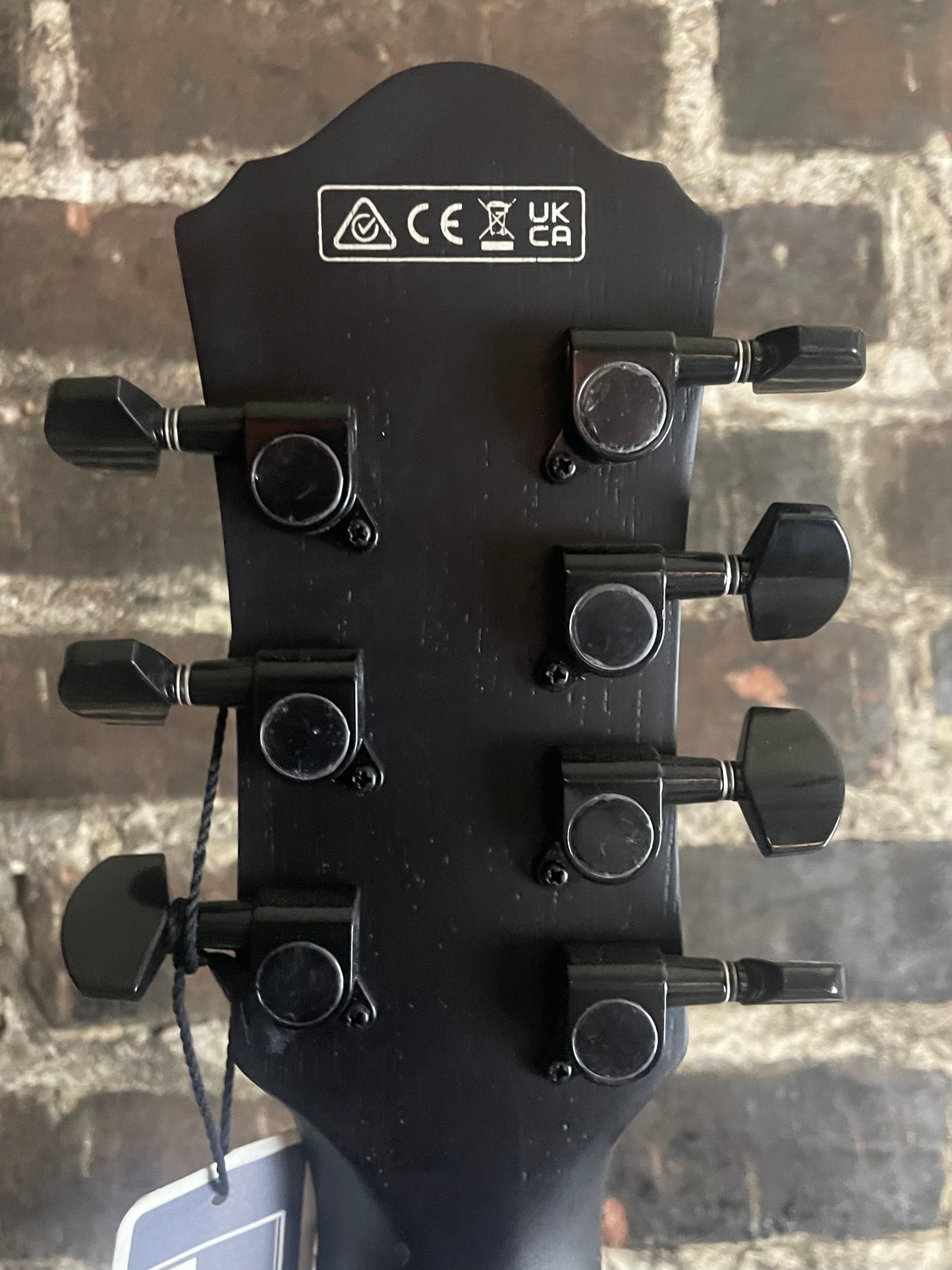 Ibanez AEG721 7-string Acoustic-electric Guitar - Black Out