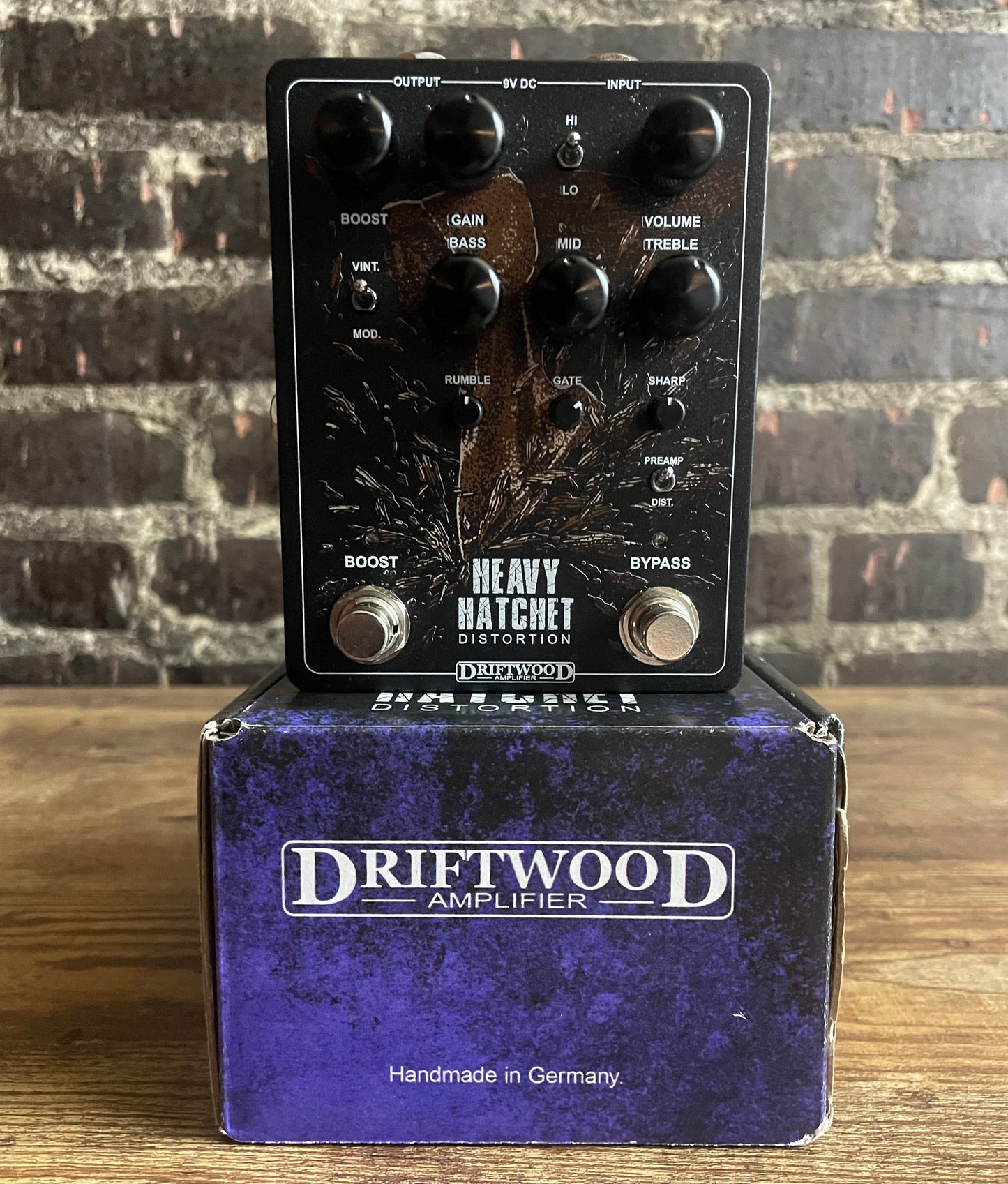 Driftwood Amplifier Heavy Hatchet Distortion (USED)