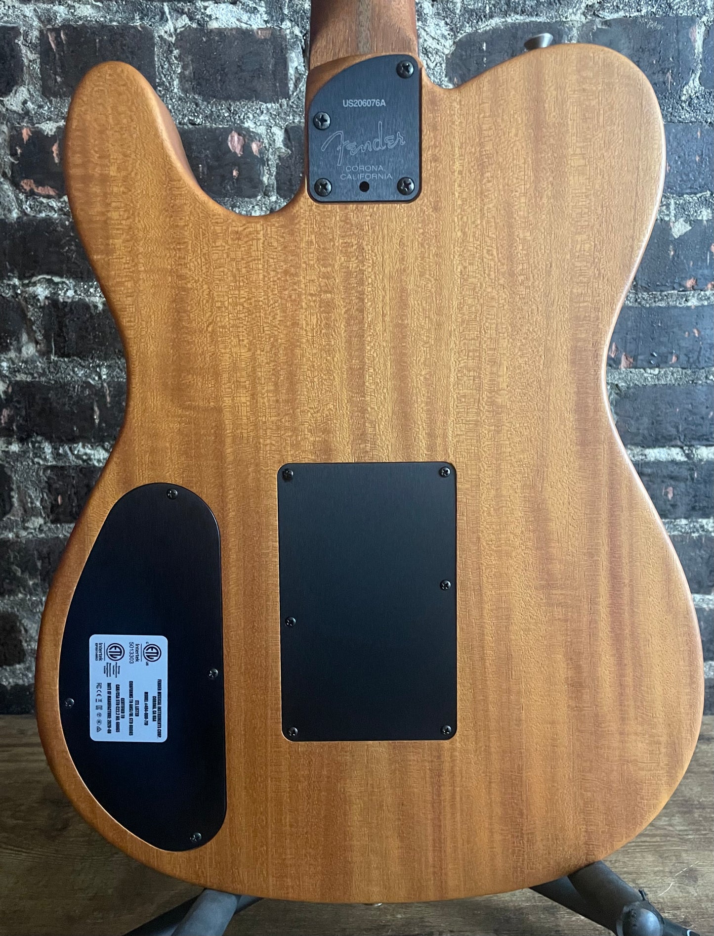 2020 Fender American Acoustasonic Telecaster - Matte Black (USED)