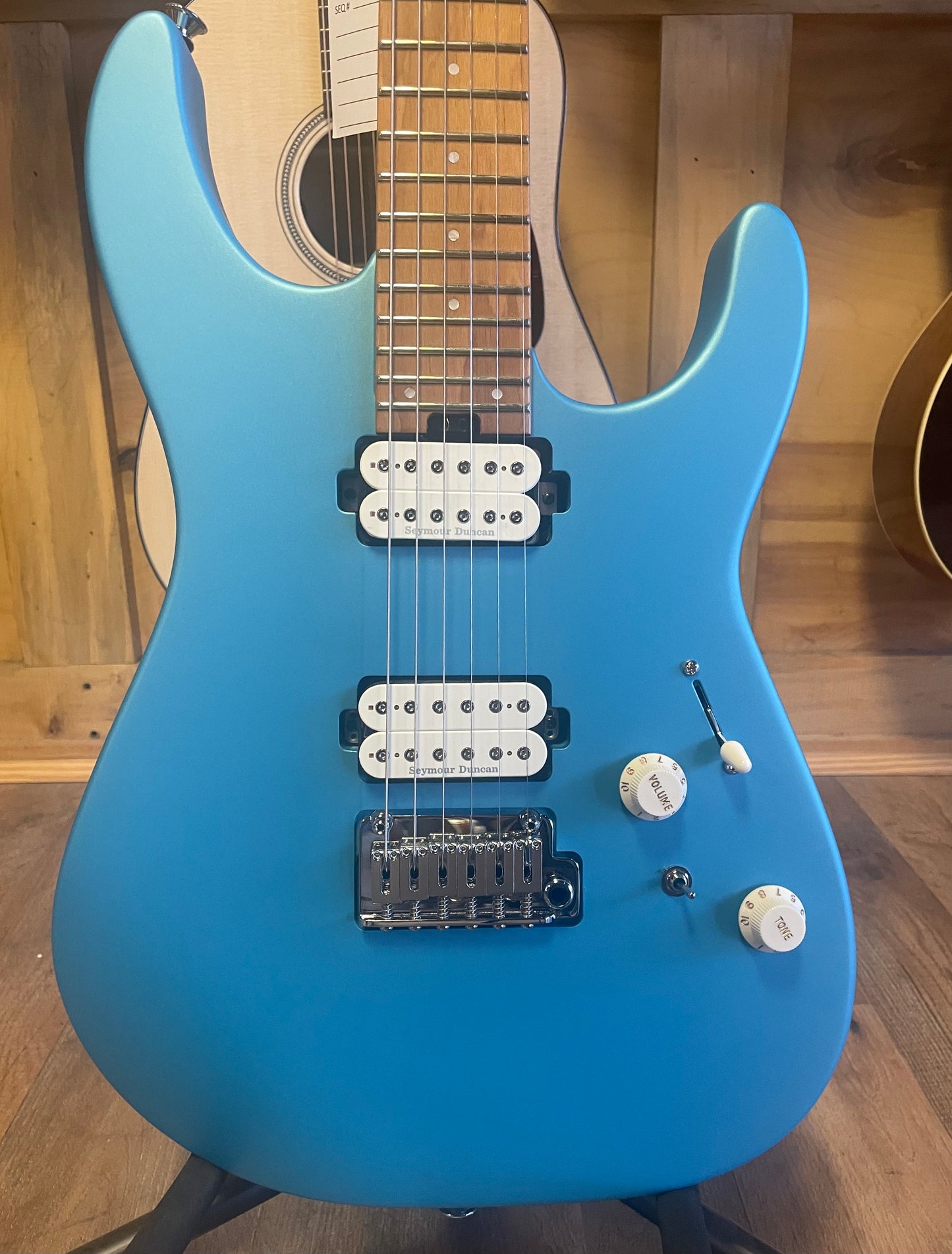Charvel Pro-Mod DK24 HH 2PT Electric Guitar - Matte Blue Frost (NEW)