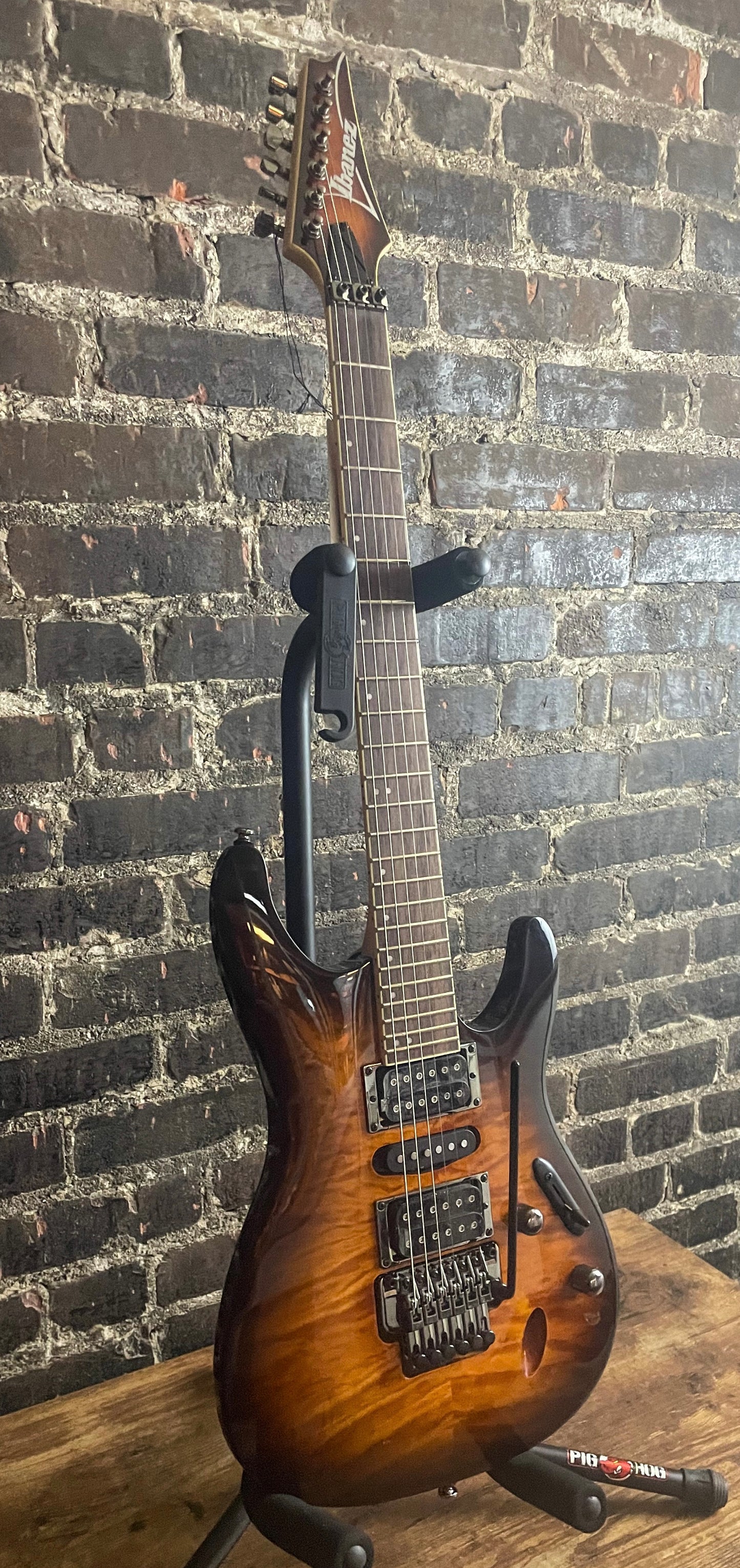 Ibanez S670QM Electric Guitar - Dragon Eye Burst