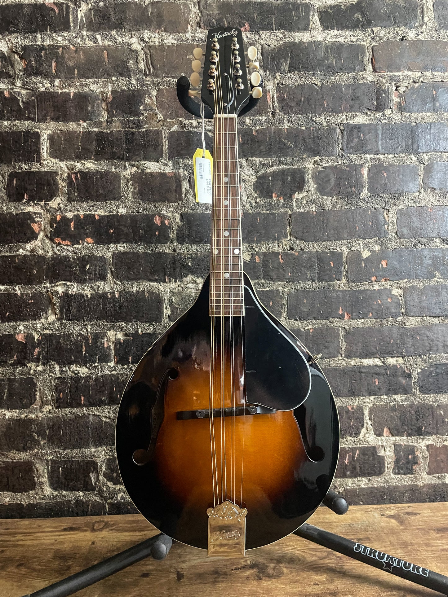 Kentucky KM-140 Standard A-Model Mandolin Traditional-Sunburst