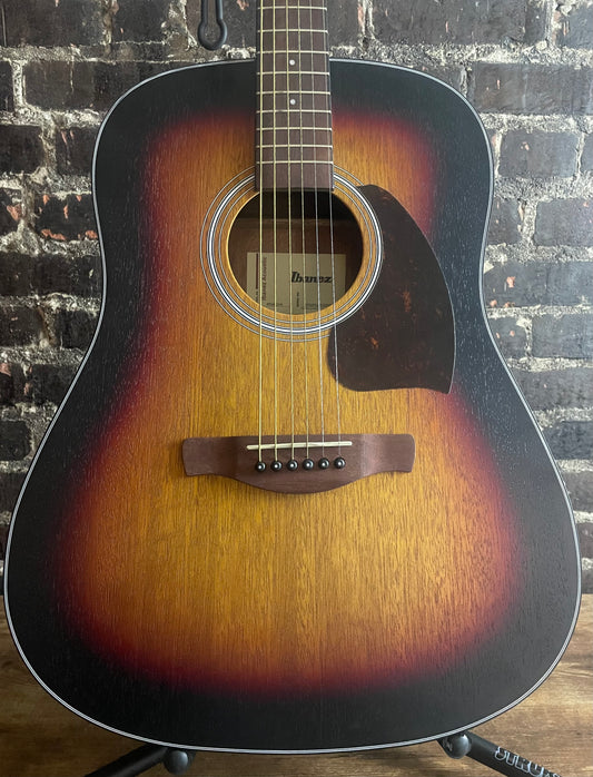 Ibanez PF54 Acoustic Guitar- Open Pore Vintage Sunburst