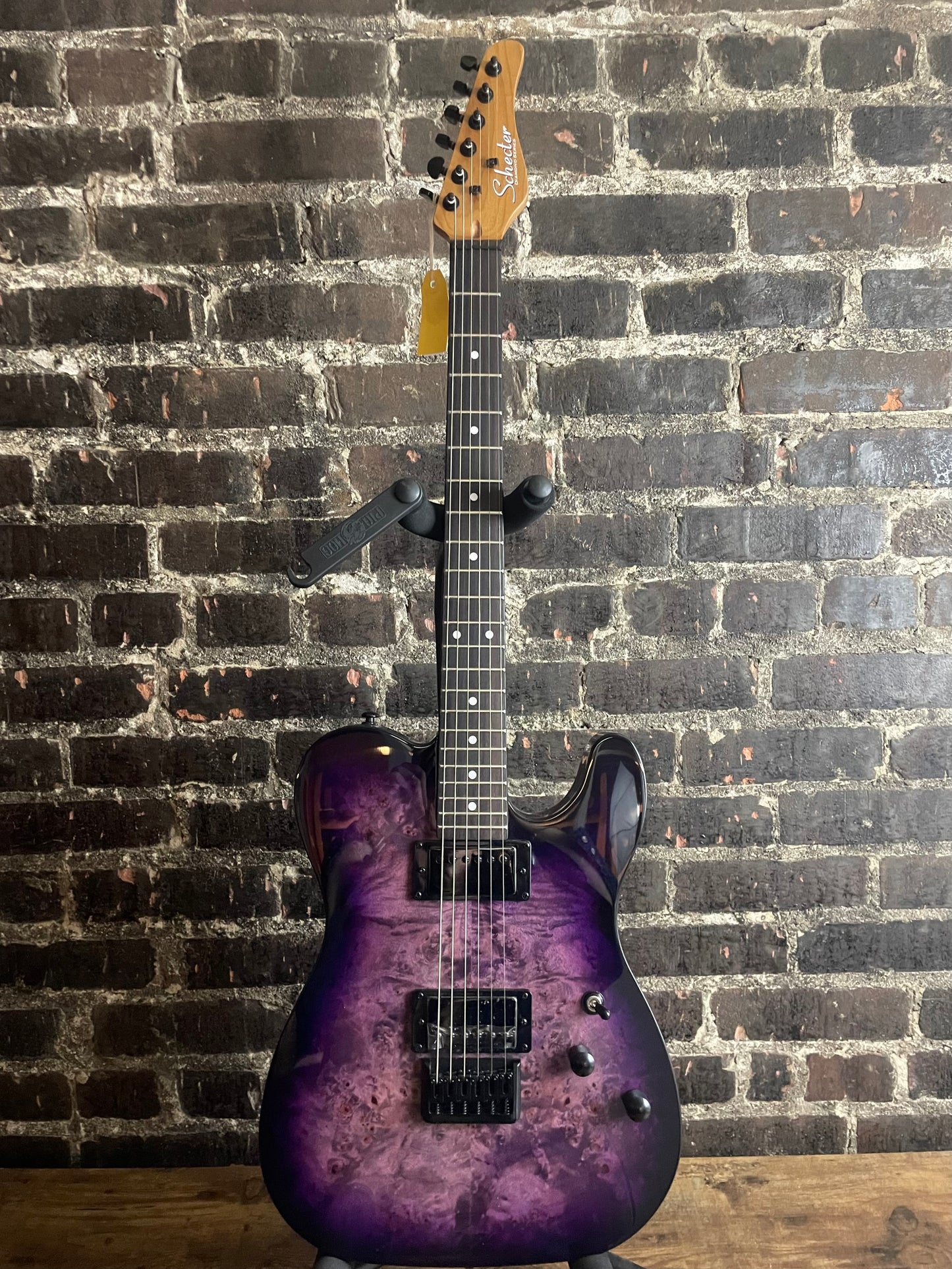Schecter PT Standard Electric Guitar - Purple Burst Burl
