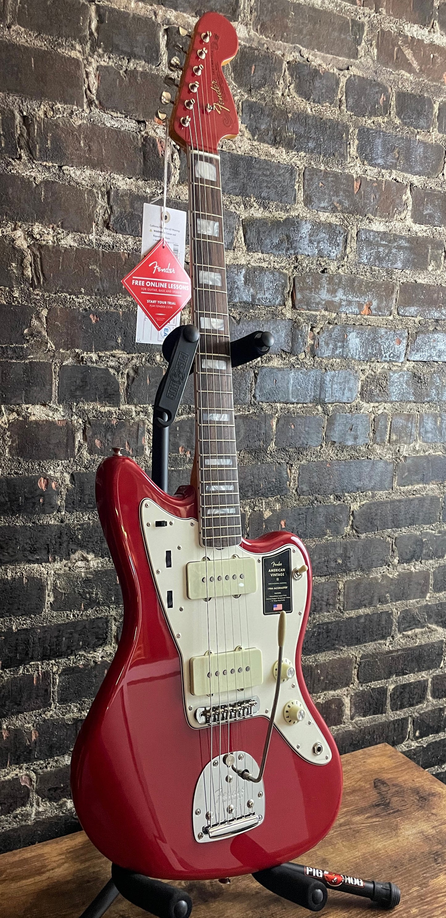 Fender American Vintage II 1966 Jazzmaster Electric Guitar - Dakota Red