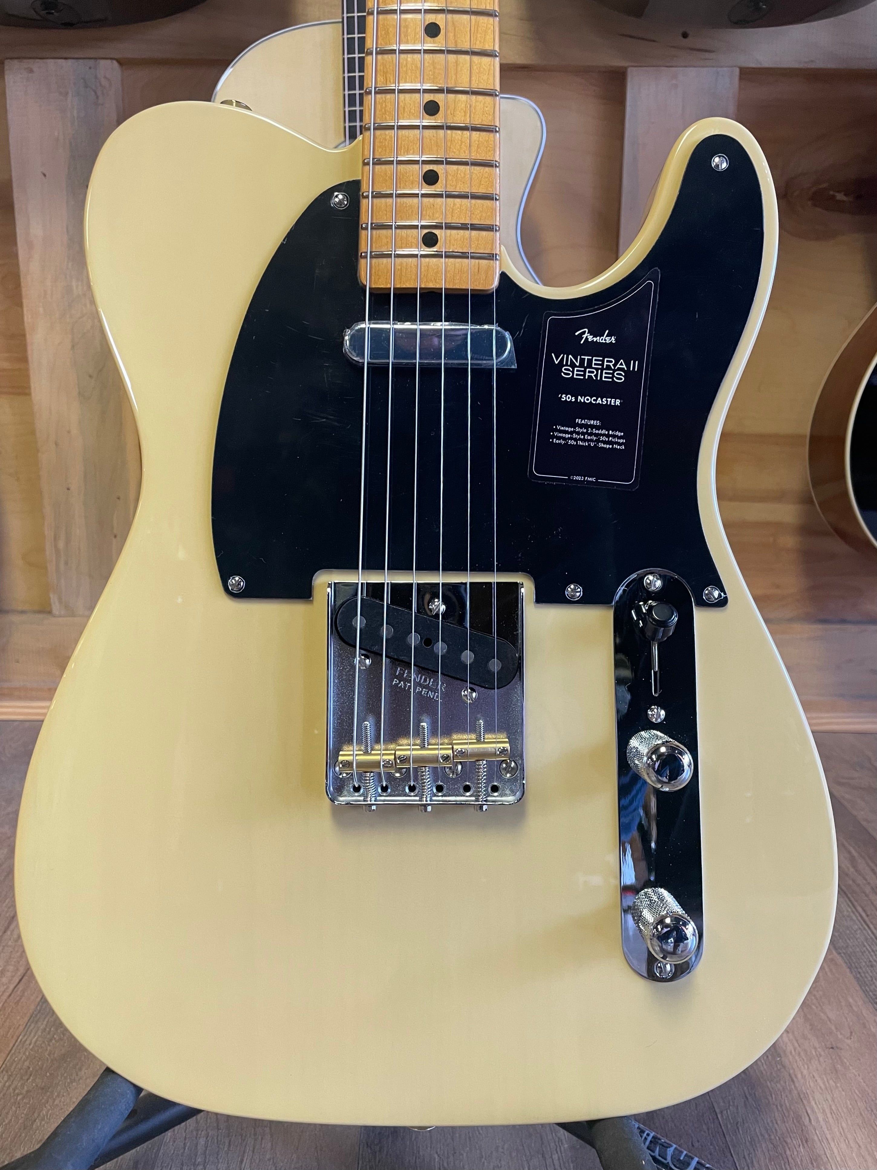 Fender Vintera II '50s Nocaster - Blackguard Blonde (NEW) – Allen