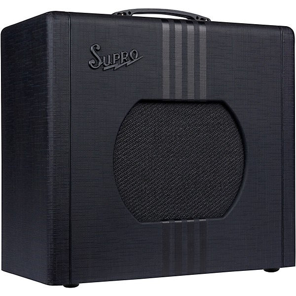 Supro Delta King 10 1x10 5W Tube Guitar Combo Amp-Black