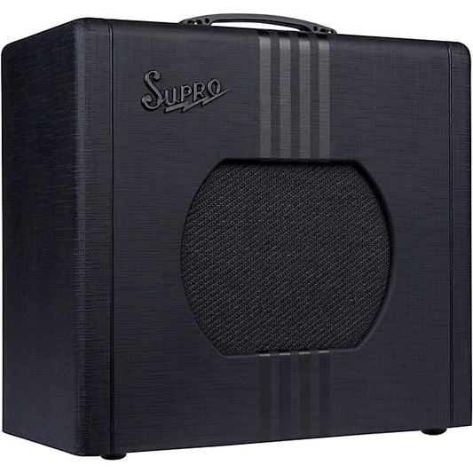 Supro Delta King 10 1x10 5W Tube Guitar Combo Amp-Black