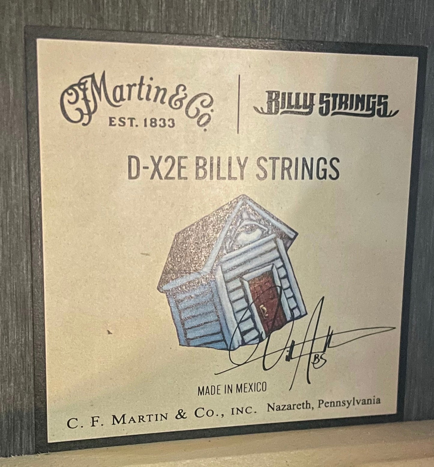 Martin D-X2E Billy Strings Signature Acoustic-electric Guitar
- Natural