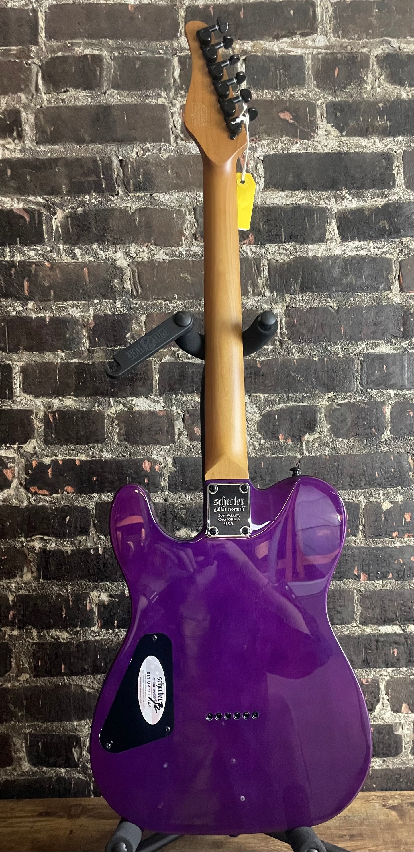 Schecter PT Standard Electric Guitar - Purple Burst Burl