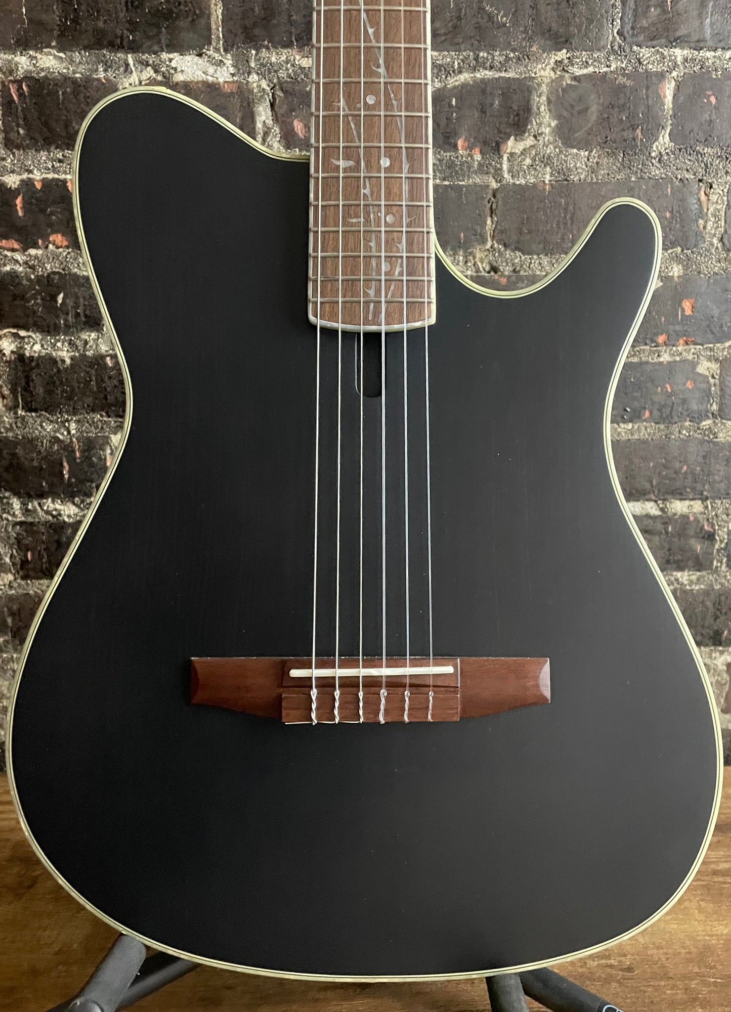 Ibanez TOD10N Tim Henson Signature Nylon Acoustic-electric Guitar - Black