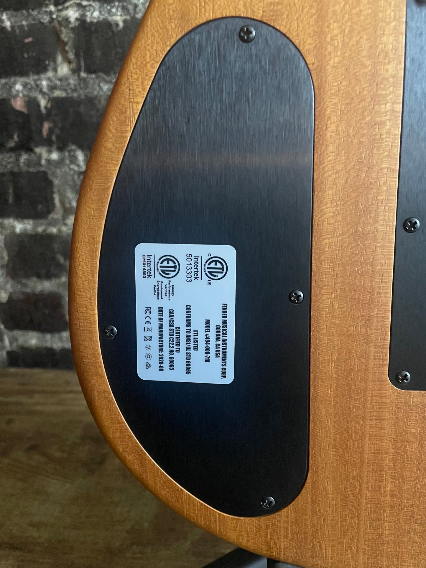 2020 Fender American Acoustasonic Telecaster - Matte Black (USED)