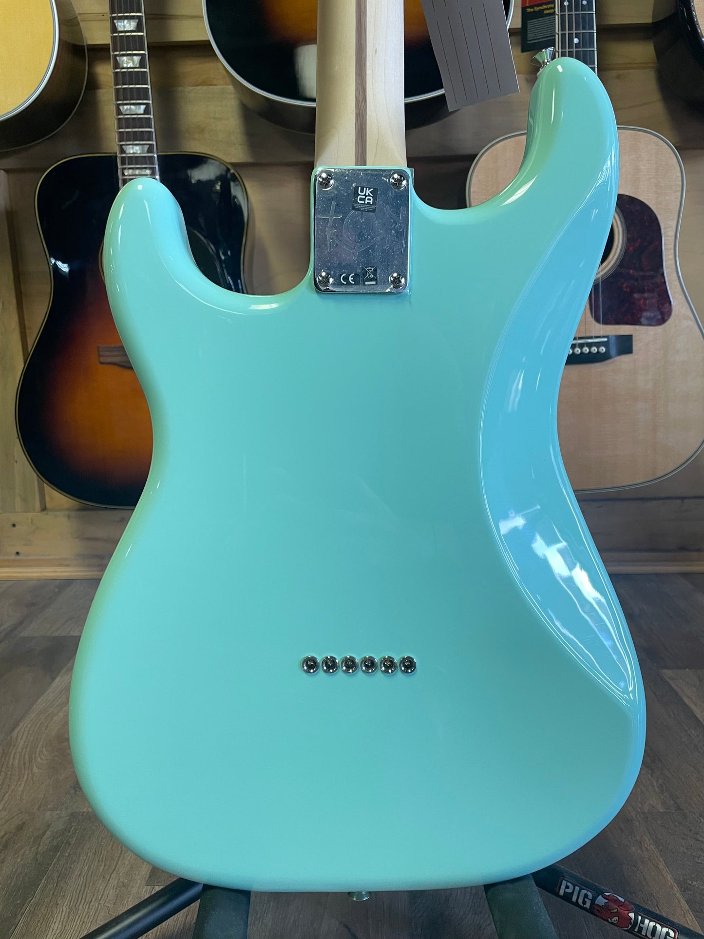 Fender Tom DeLonge Stratocaster Electric Guitar - Surf Green (NEW)