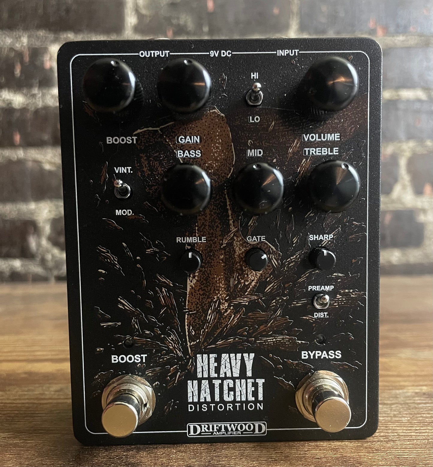 Driftwood Amplifier Heavy Hatchet Distortion (USED)