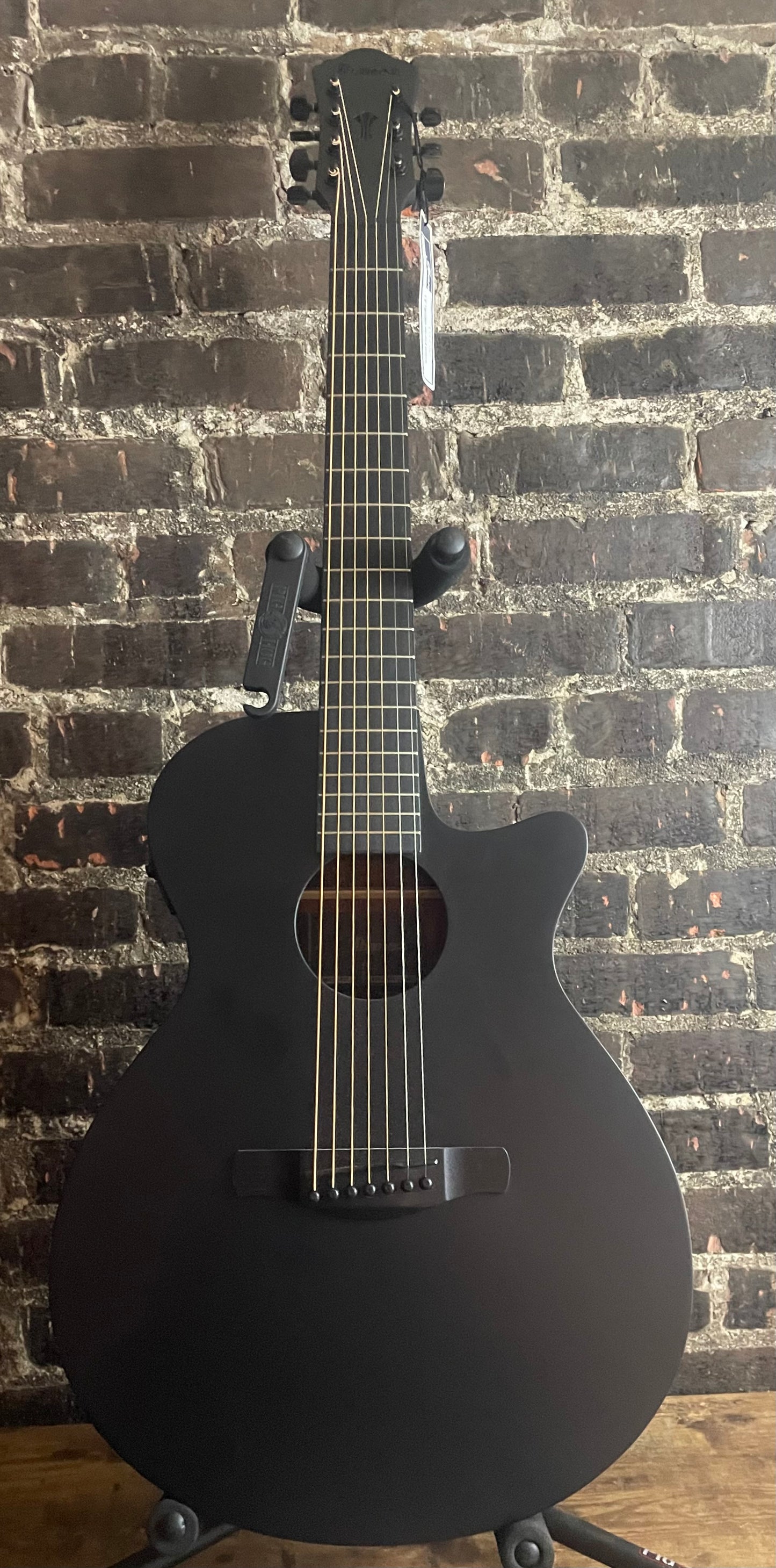 Ibanez AEG721 7-string Acoustic-electric Guitar - Black Out