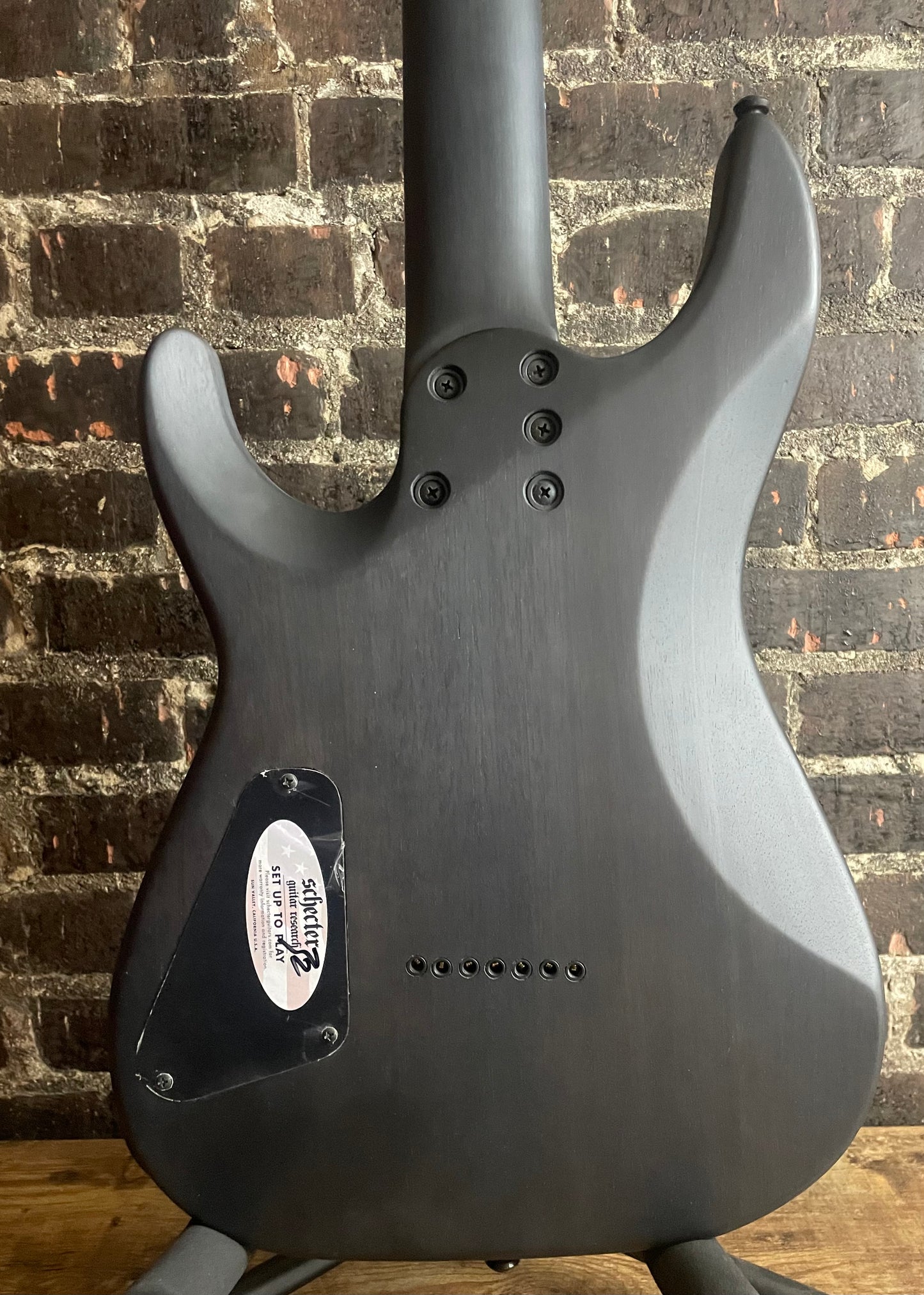 Schecter Omen Elite-7 Electric Guitar - Black Cherry Burst