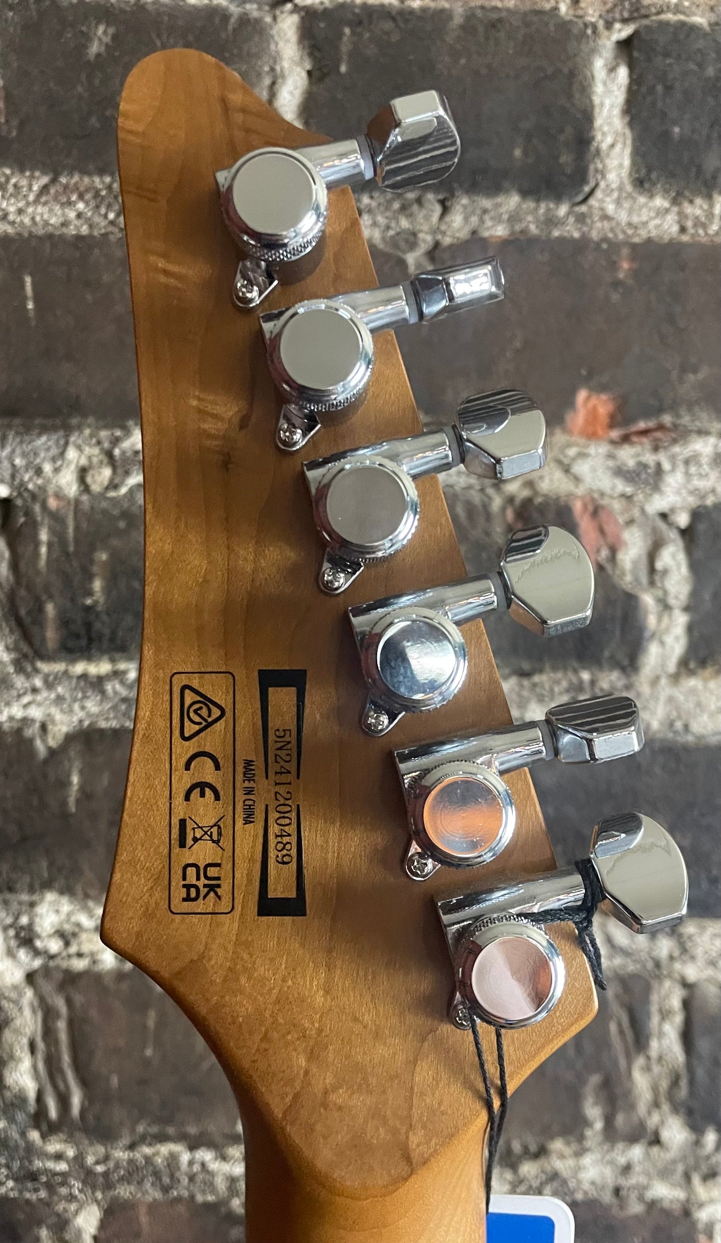 Ibanez Standard AZ22S1F Electric Guitar - Transparent Turquoise Burst