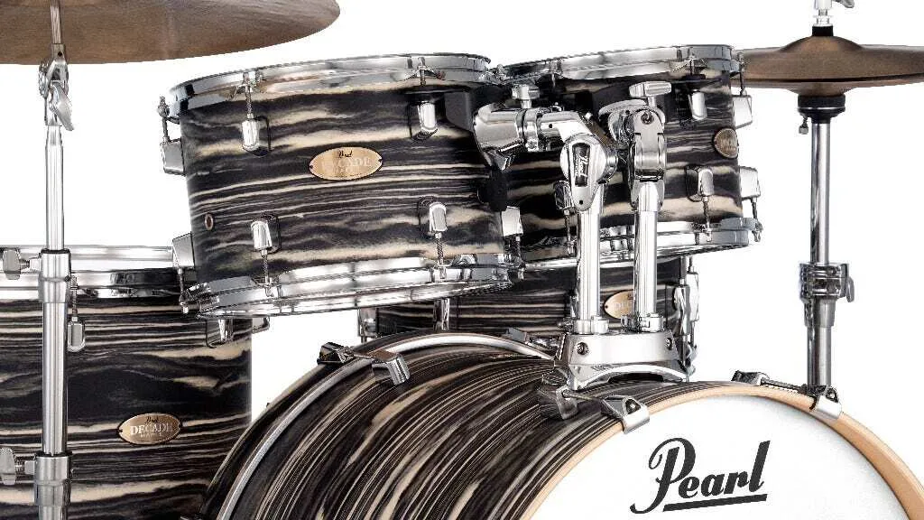 Pearl Decade Maple 5-piece Shell Pack - Black Satin Marble