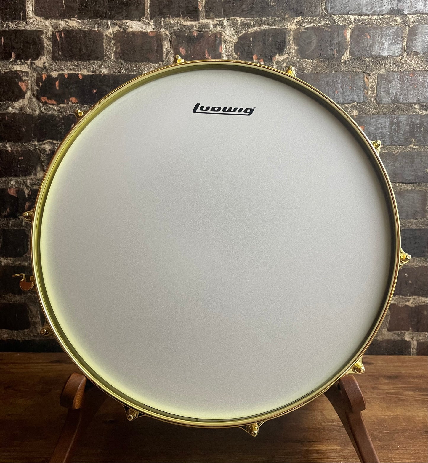 Ludwig Carl Palmer "Venus" Signature Snare Drum - 3.7 x 14 inches, Lacquered Green