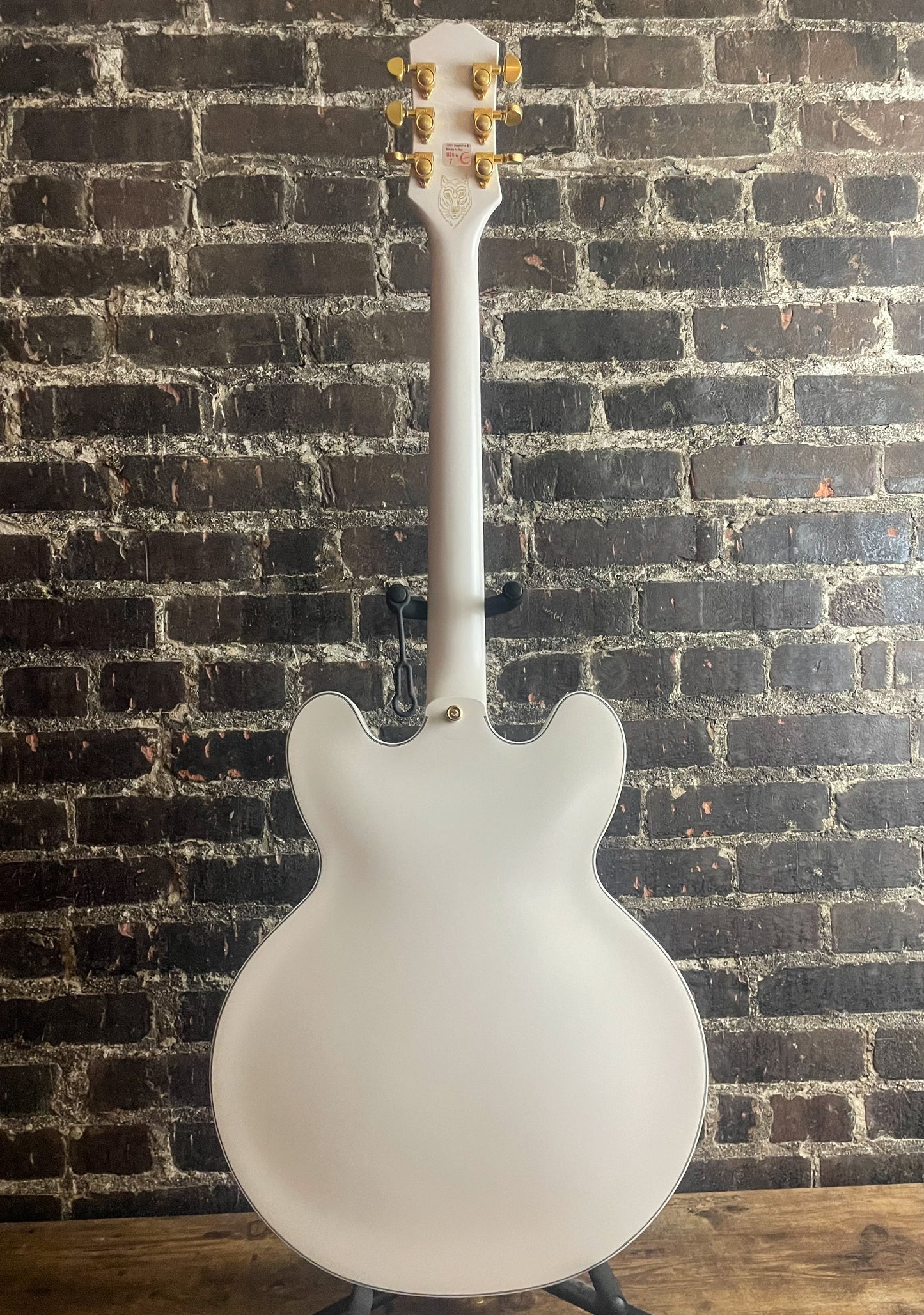 2022 Epiphone Emily Wolfe "White Wolfe" Sheraton - Aged Bone White (USED)