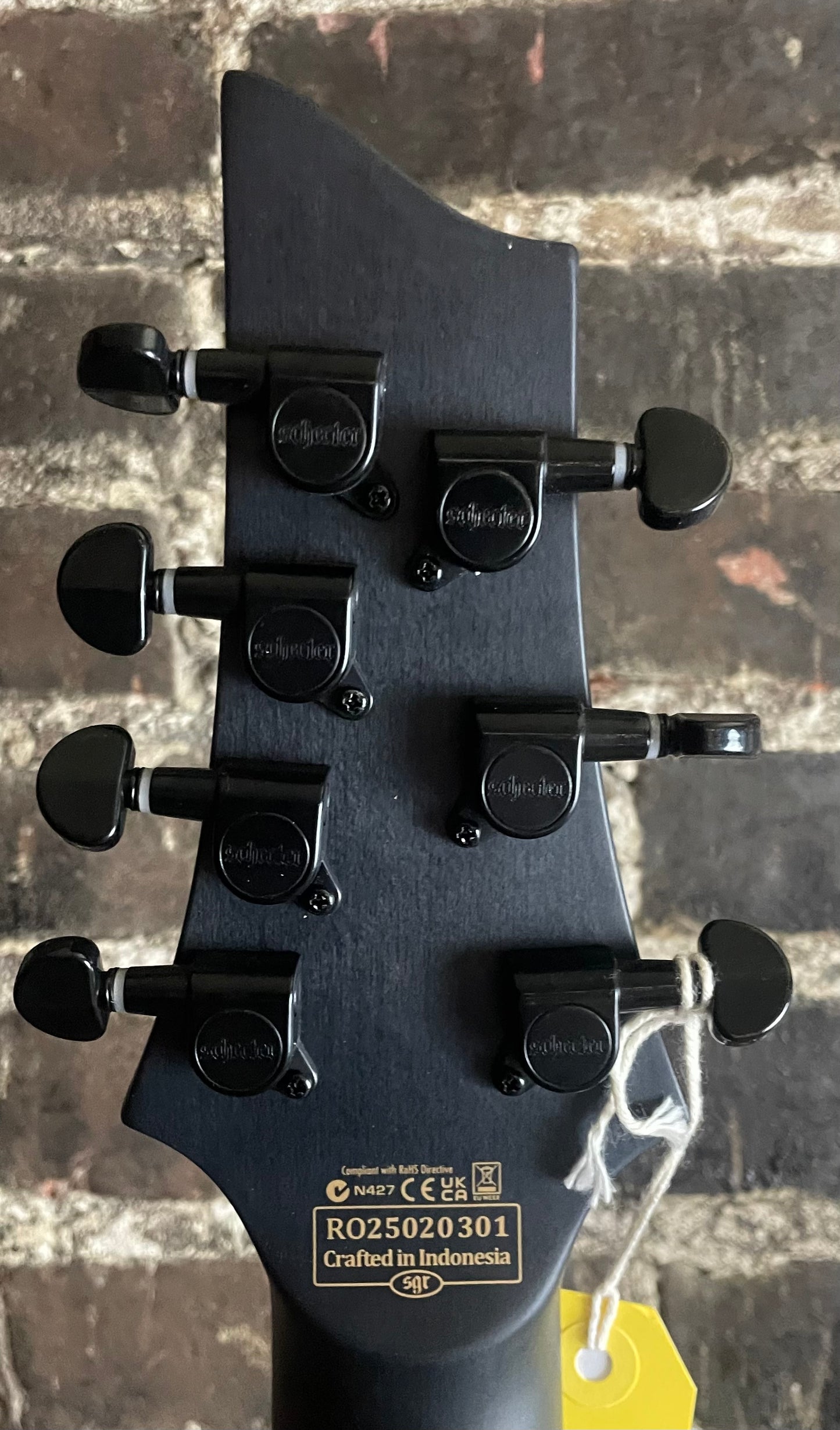 Schecter Omen Elite-7 Electric Guitar - Black Cherry Burst