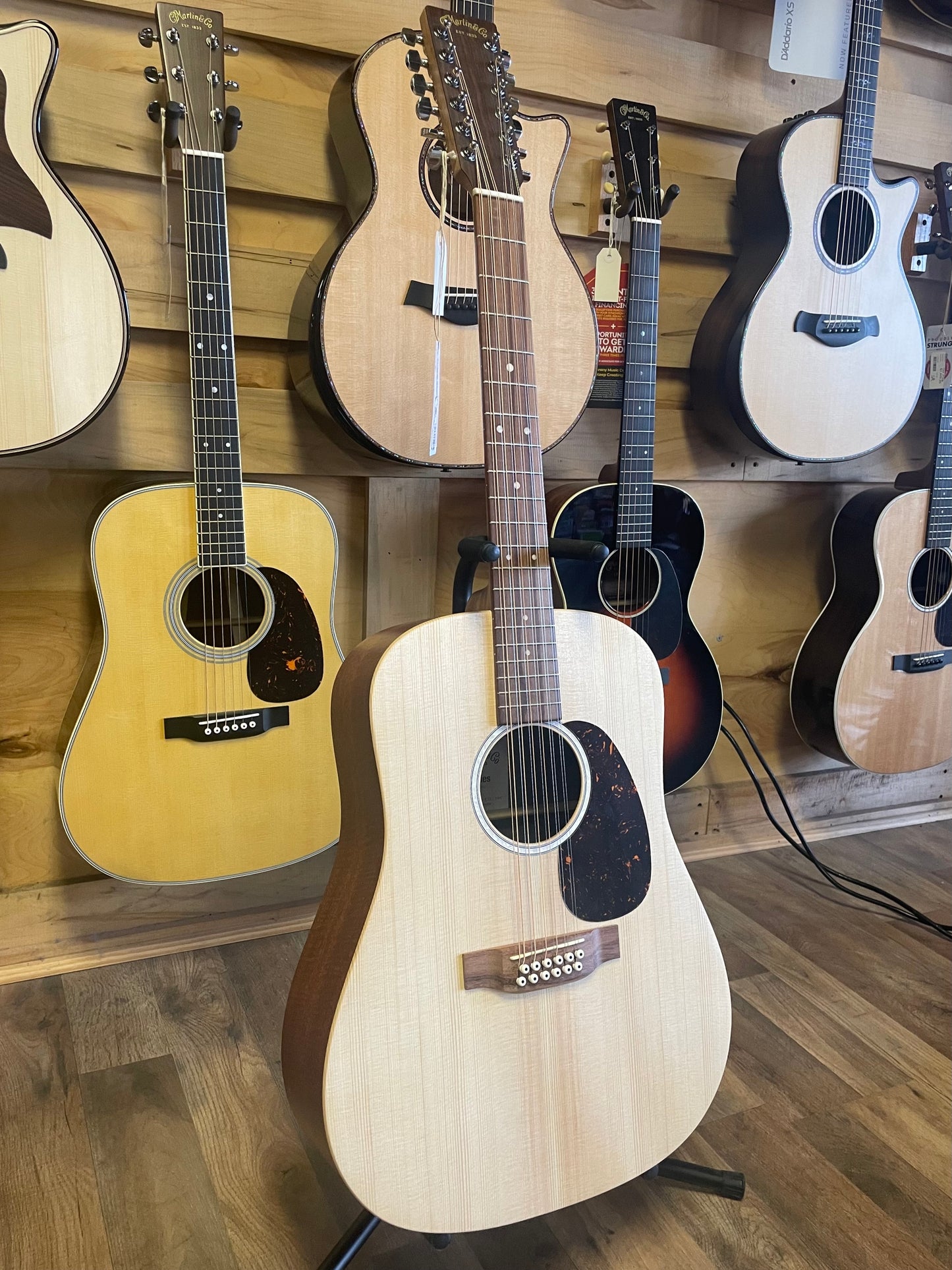 Martin D-X2E 12-string Dreadnought Acoustic-electric Guitar - Natural (NEW)