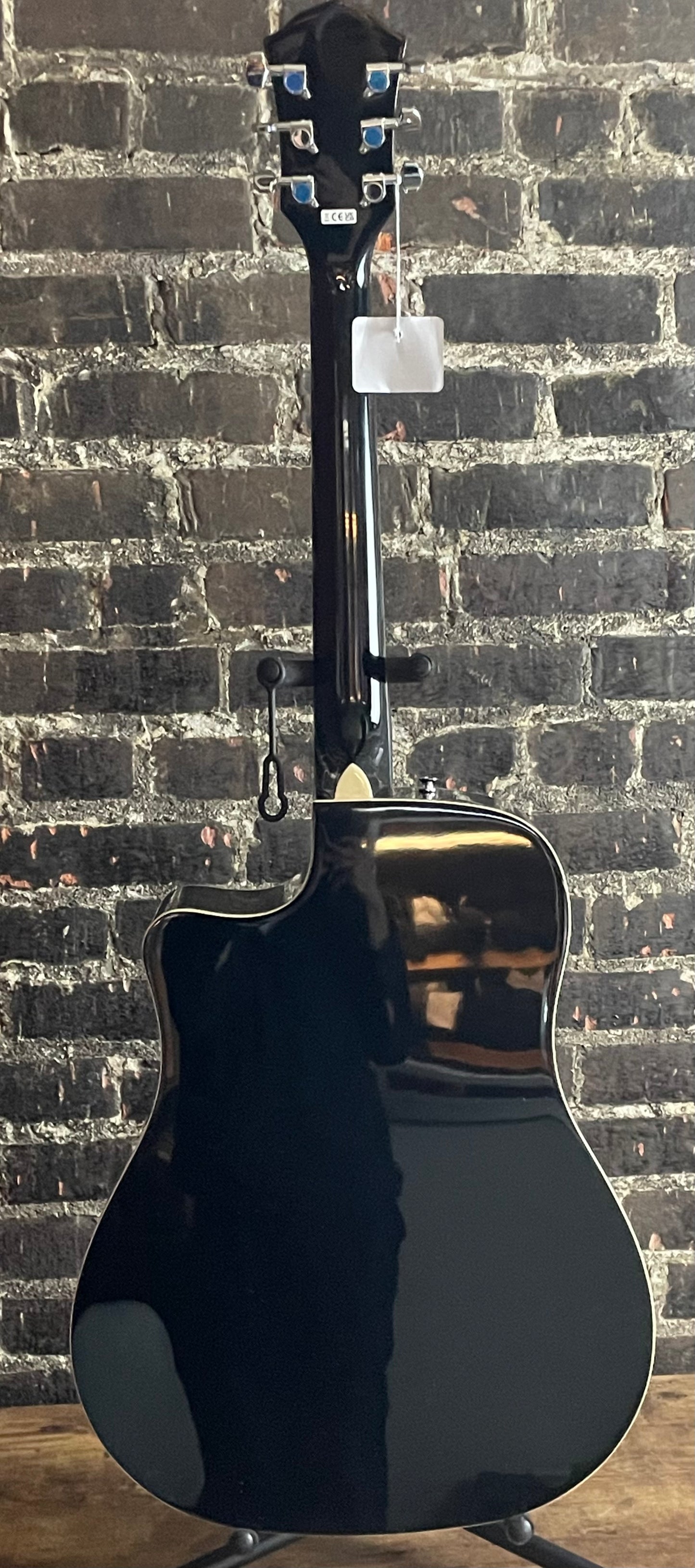 Fender FA-125CE Dreadnought Acoustic-Electric Guitar Black