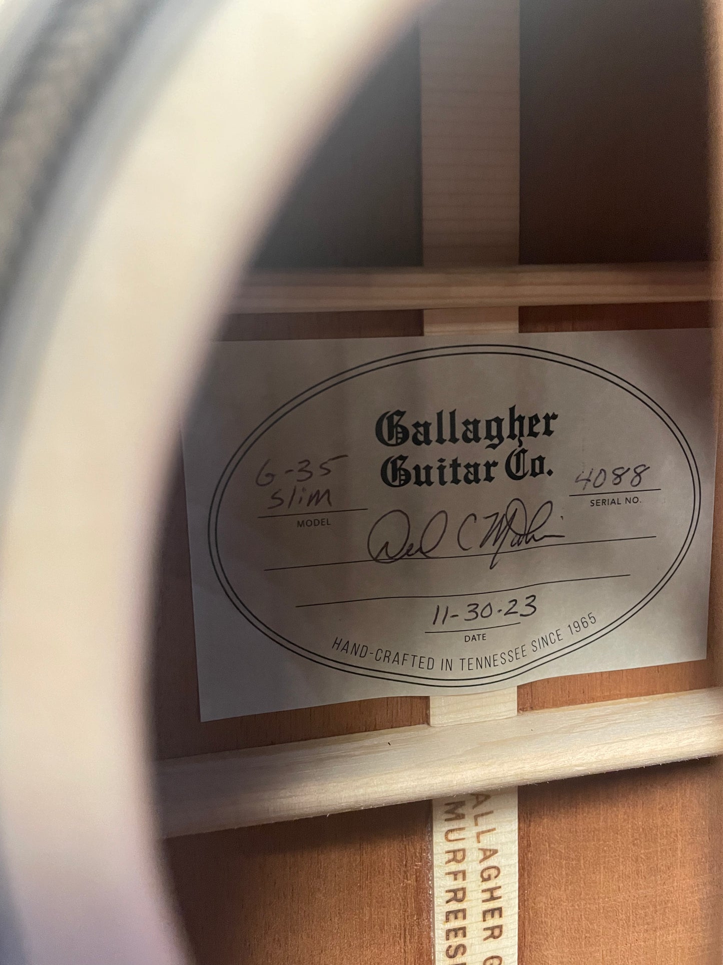 Gallagher GA-35 Slim- Natural
