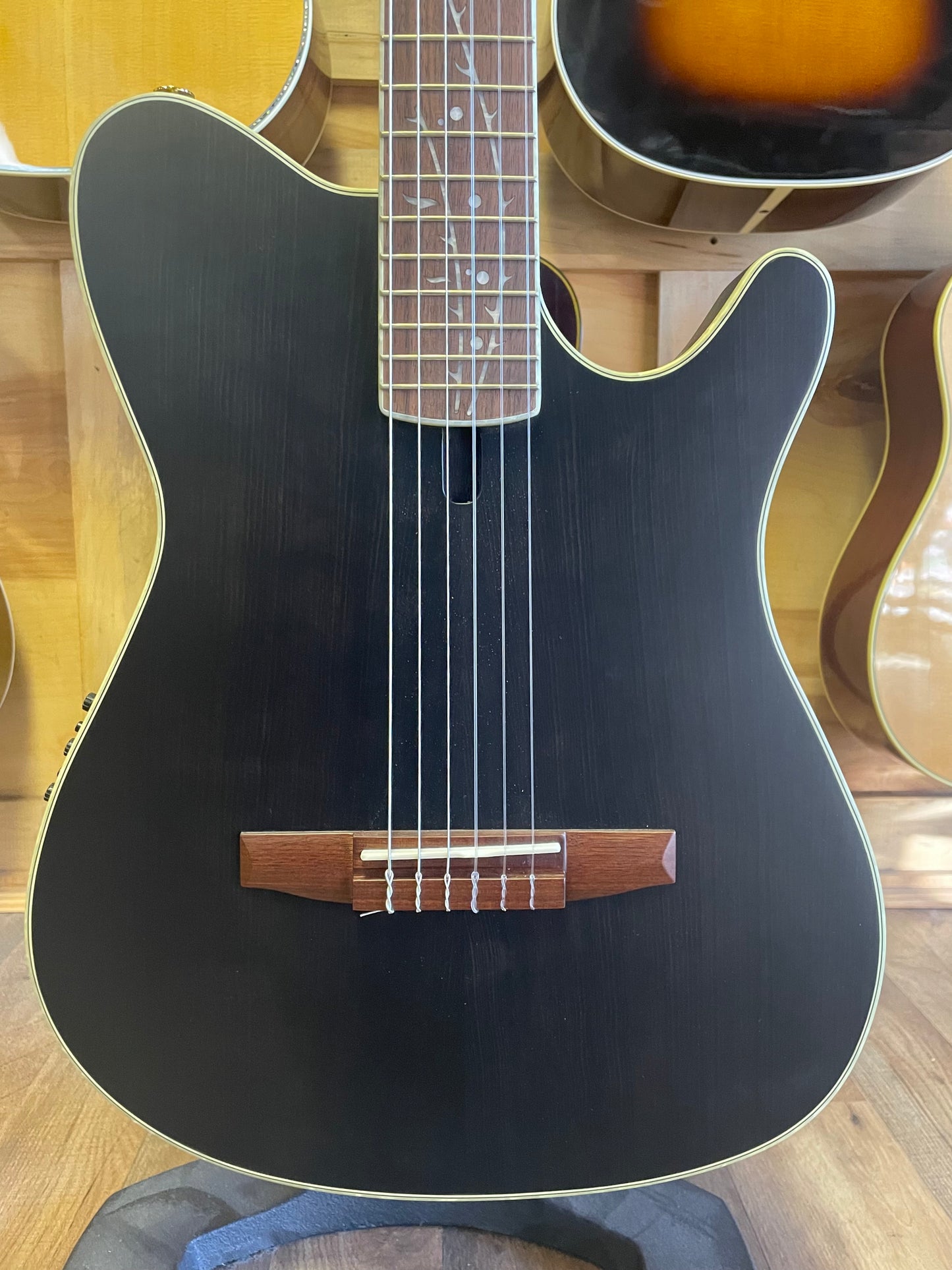 Ibanez TOD10N Tim Henson Signature Nylon Acoustic-electric Guitar - Black (NEW)