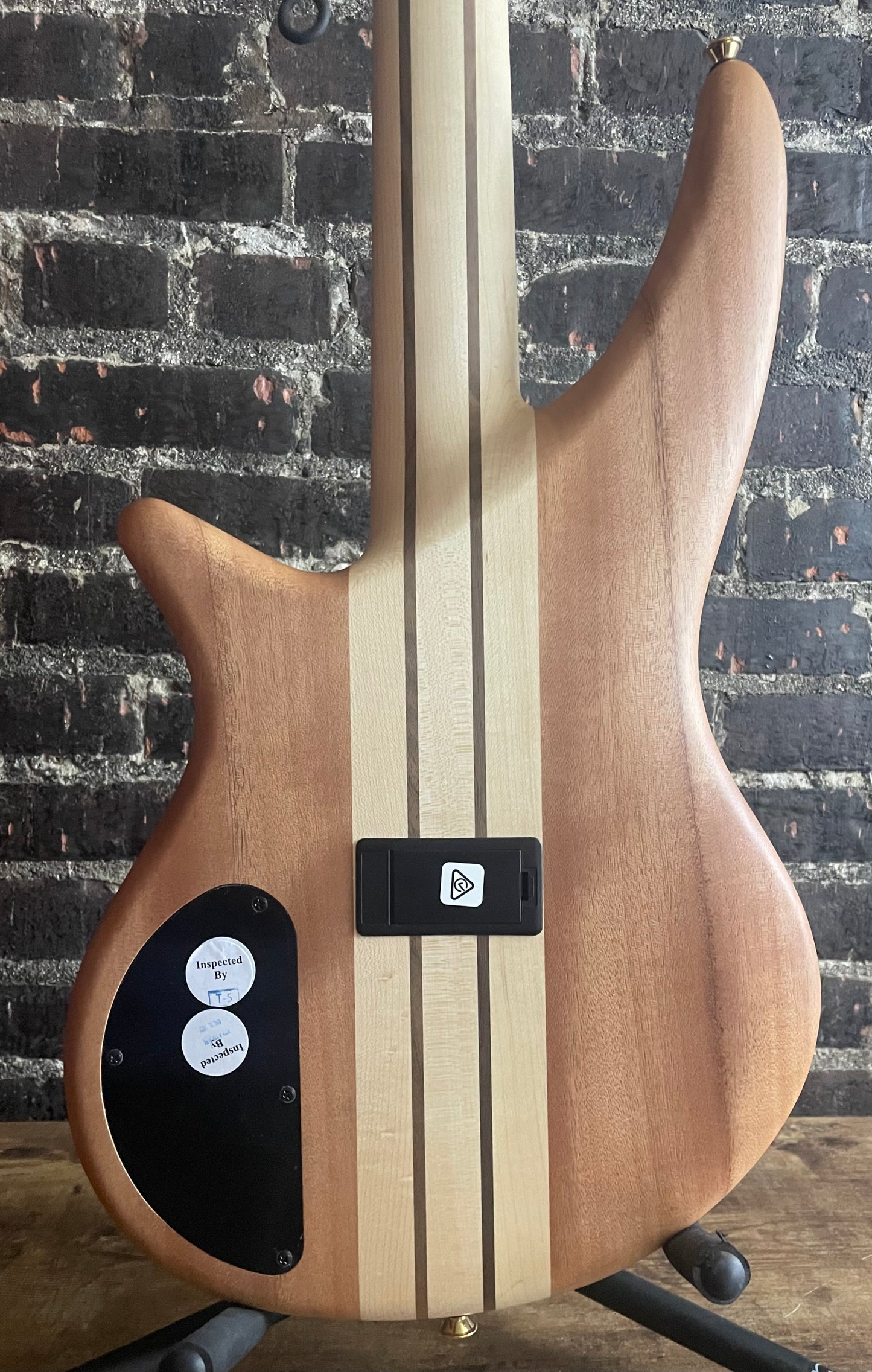 Jackson Pro Series Spectra Bass SB V Poplar Burl - Transparent Cherry Burst