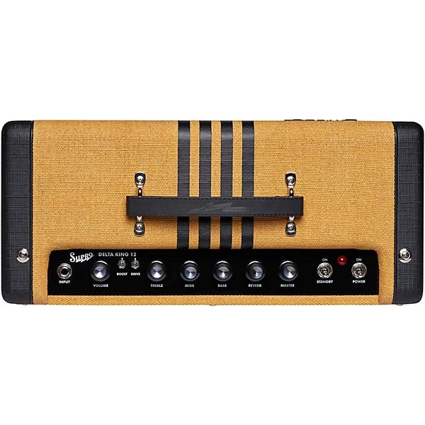 Supro Delta King 12 1x12-inch 15-watt Tube Combo Amp - Tweed and Black