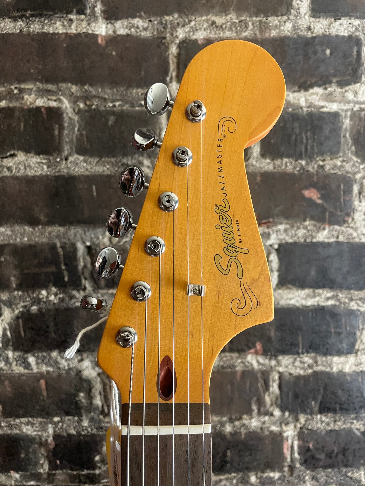 Squier J Mascis Signature Jazzmaster - Vintage White with Indian Laurel Fingerboard