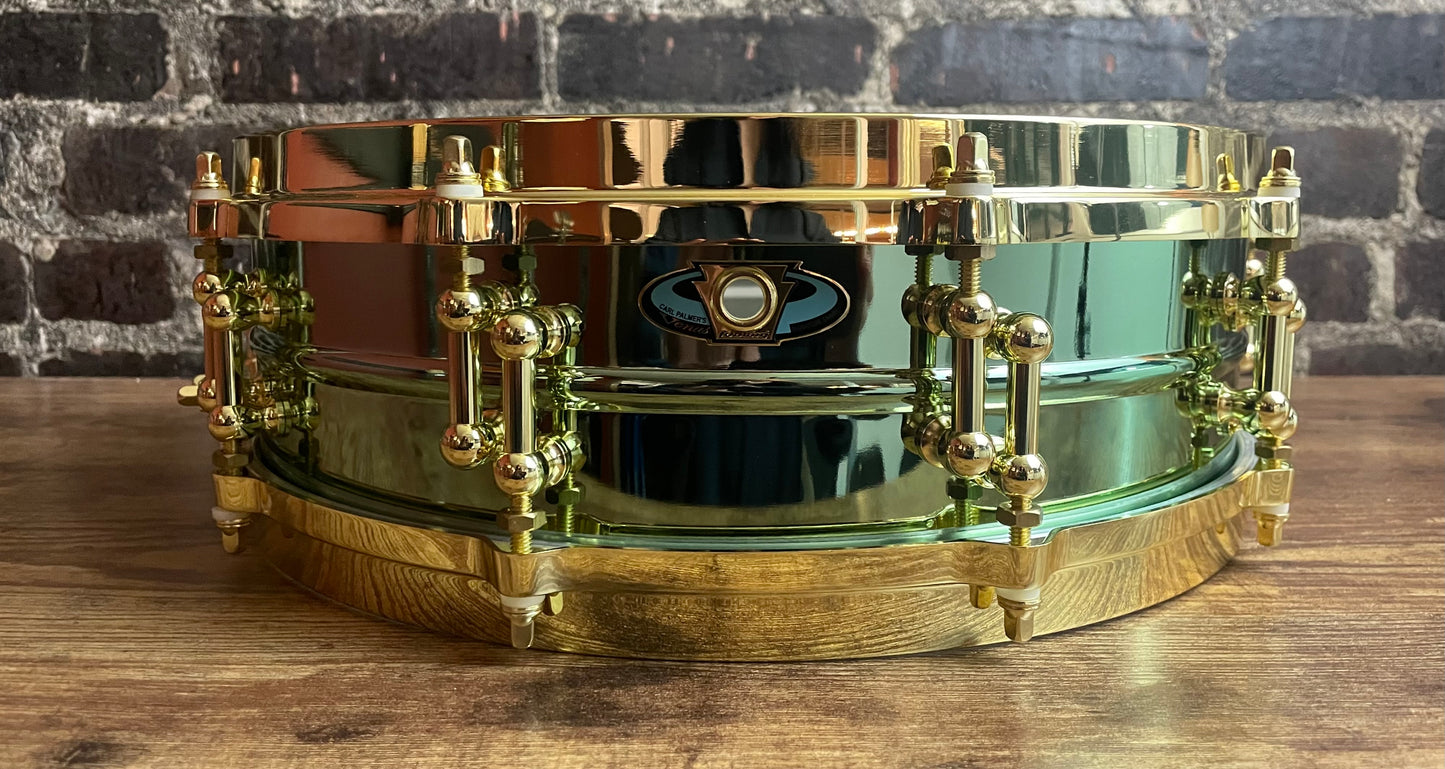 Ludwig Carl Palmer "Venus" Signature Snare Drum - 3.7 x 14 inches, Lacquered Green