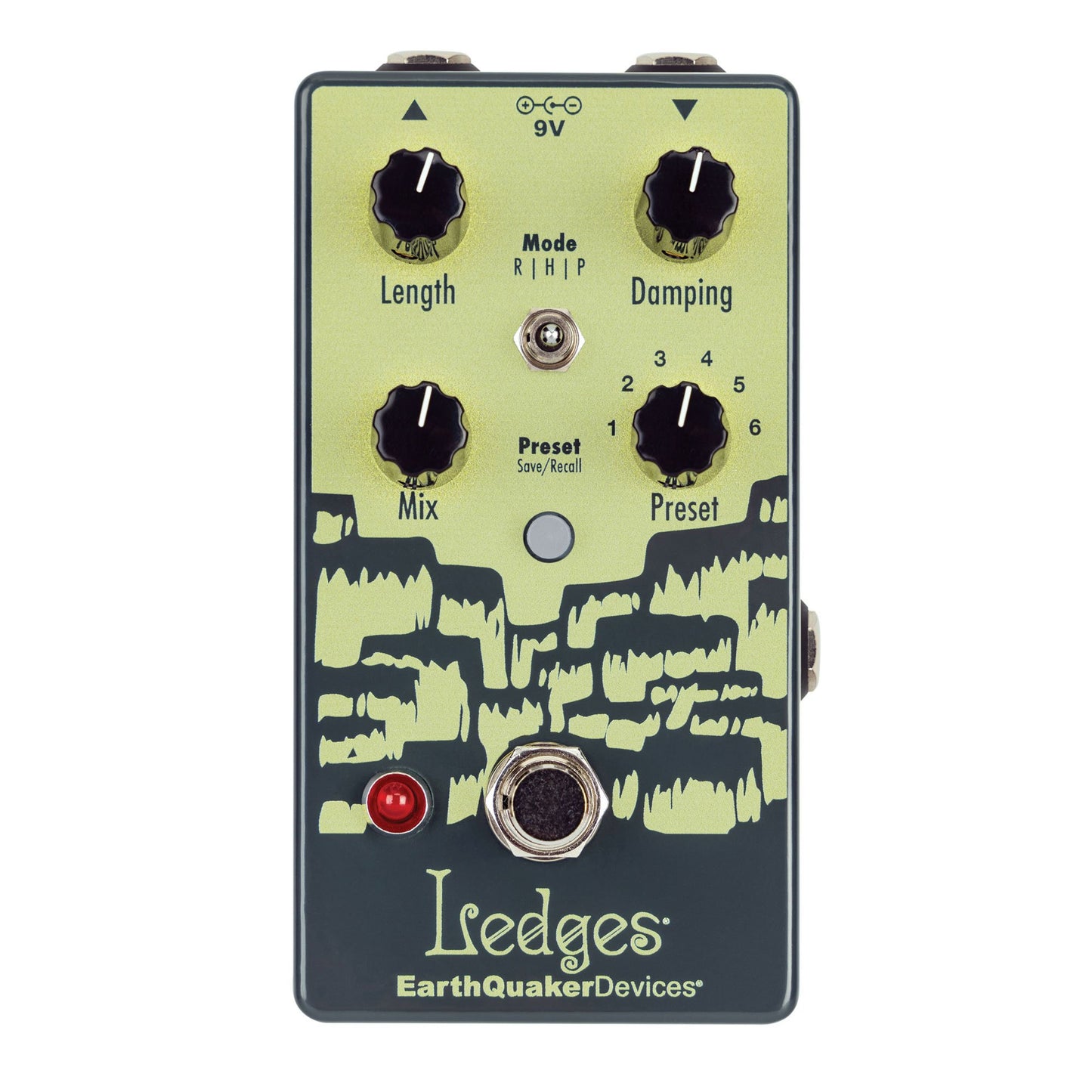 EarthQuaker Devices Ledges Tri-Dimensional Reverberation Pedal